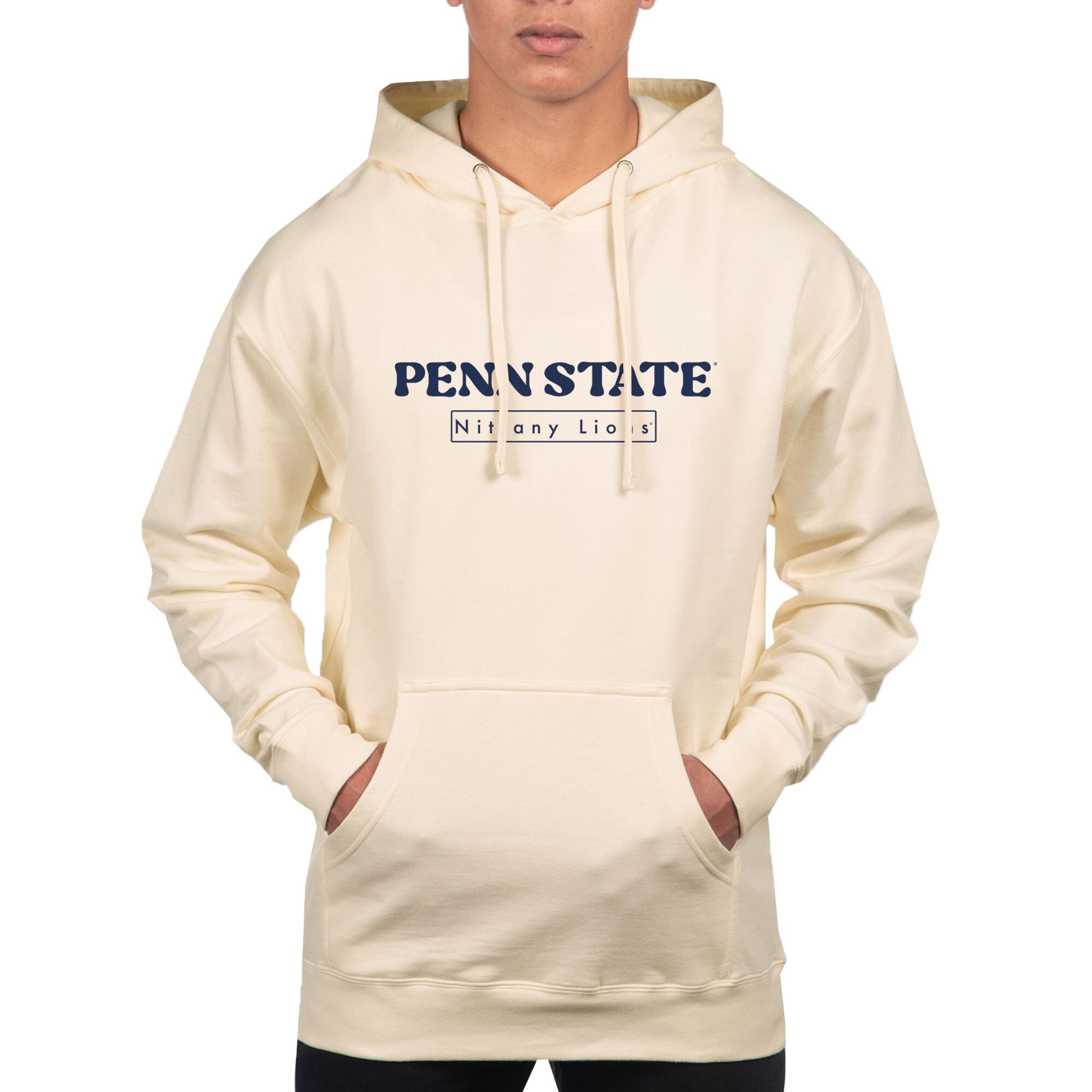 Penn State Nittany Lions Uscape Apparel Standard Hoodie - Cream