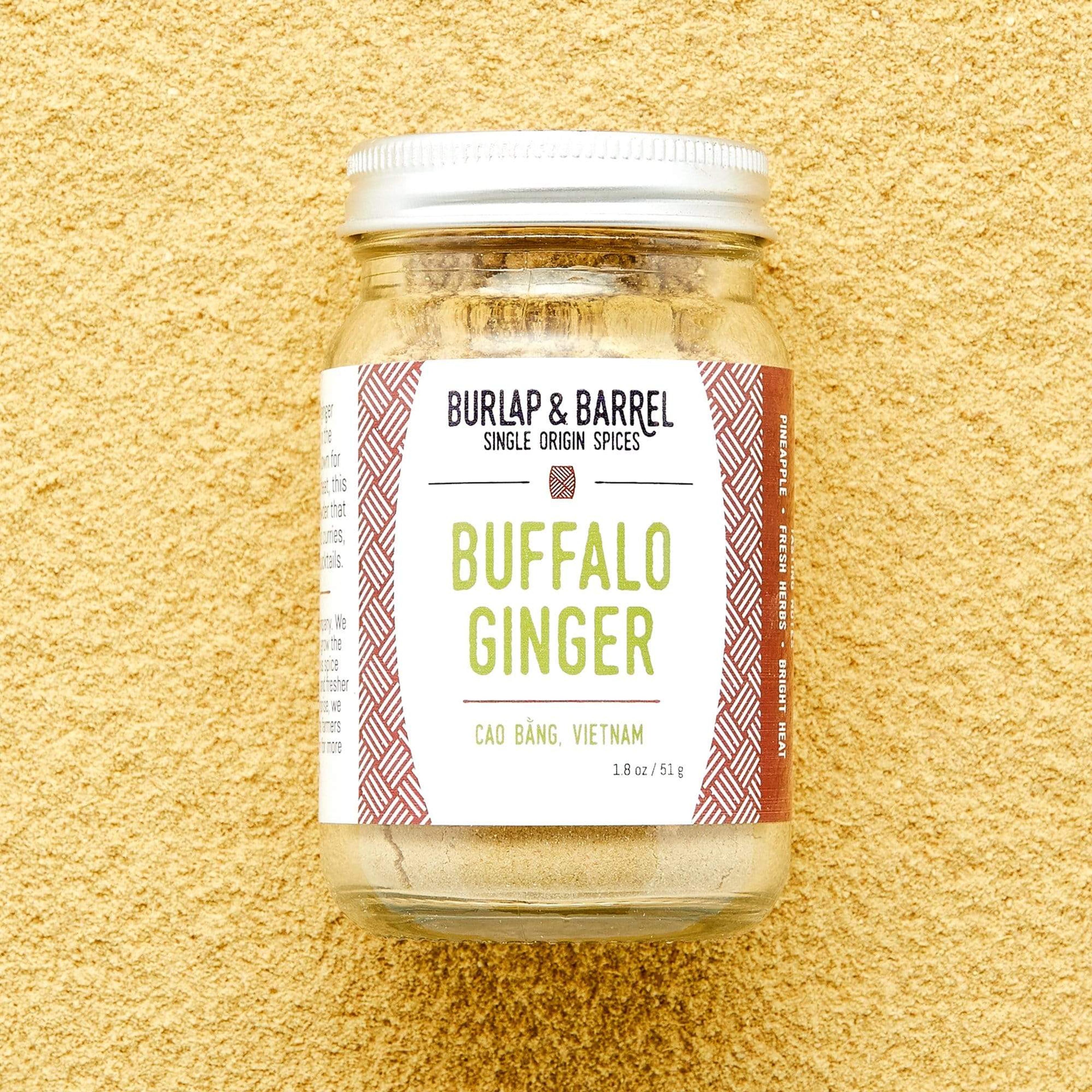 Buffalo Ginger - 1.8 oz glass jar