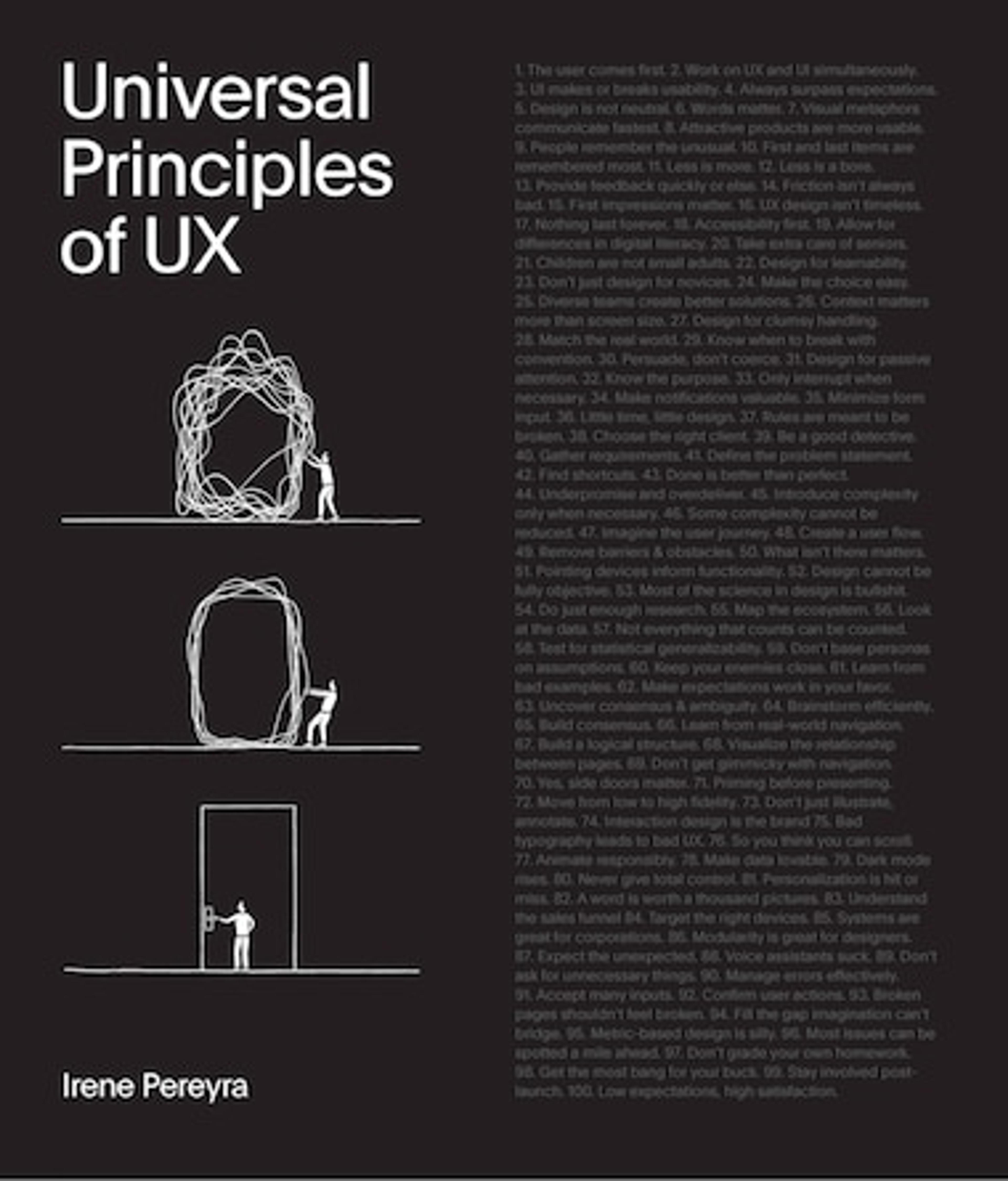 Universal Principles of UX: 100 Timeless Strategies to Create Positive Interactions between People ..., Book by Irene Pereyra (Hardcover) | www.chapters.indigo.ca