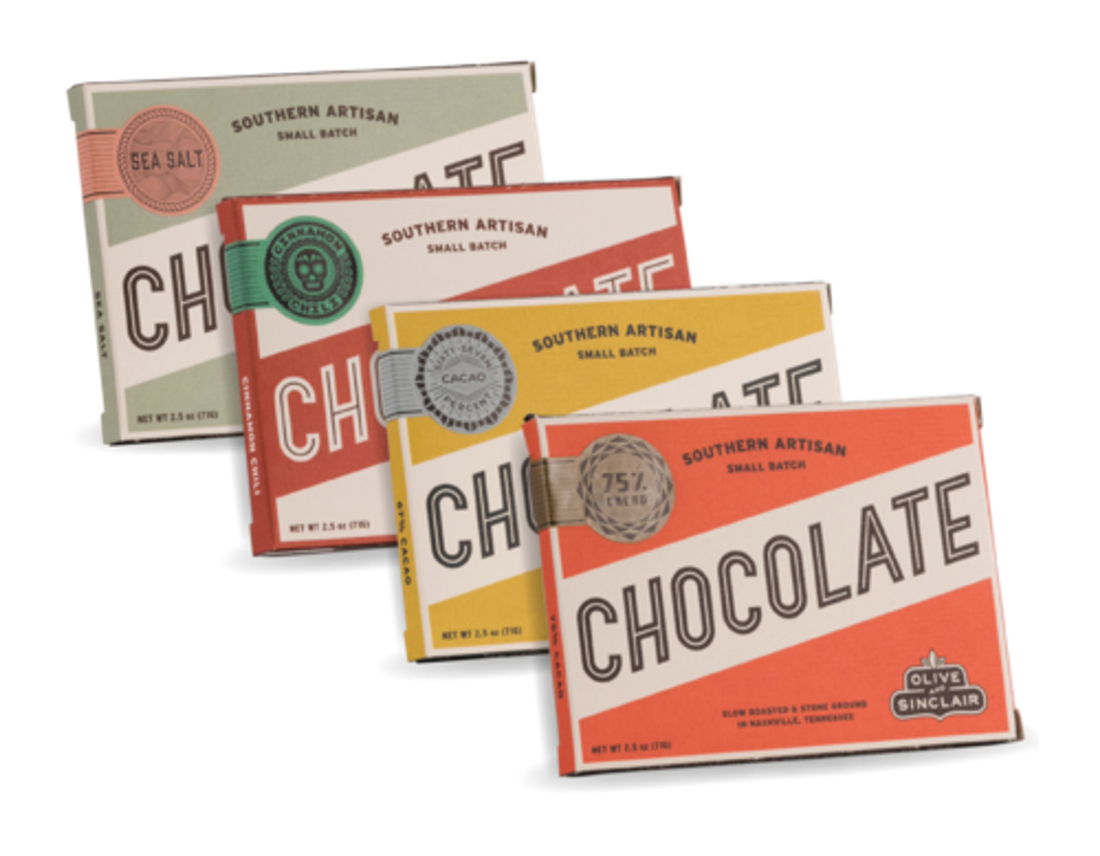 Olive & Sinclair 4 Pack — Olive & Sinclair Chocolate Co. | Southern Artisan Chocolate™