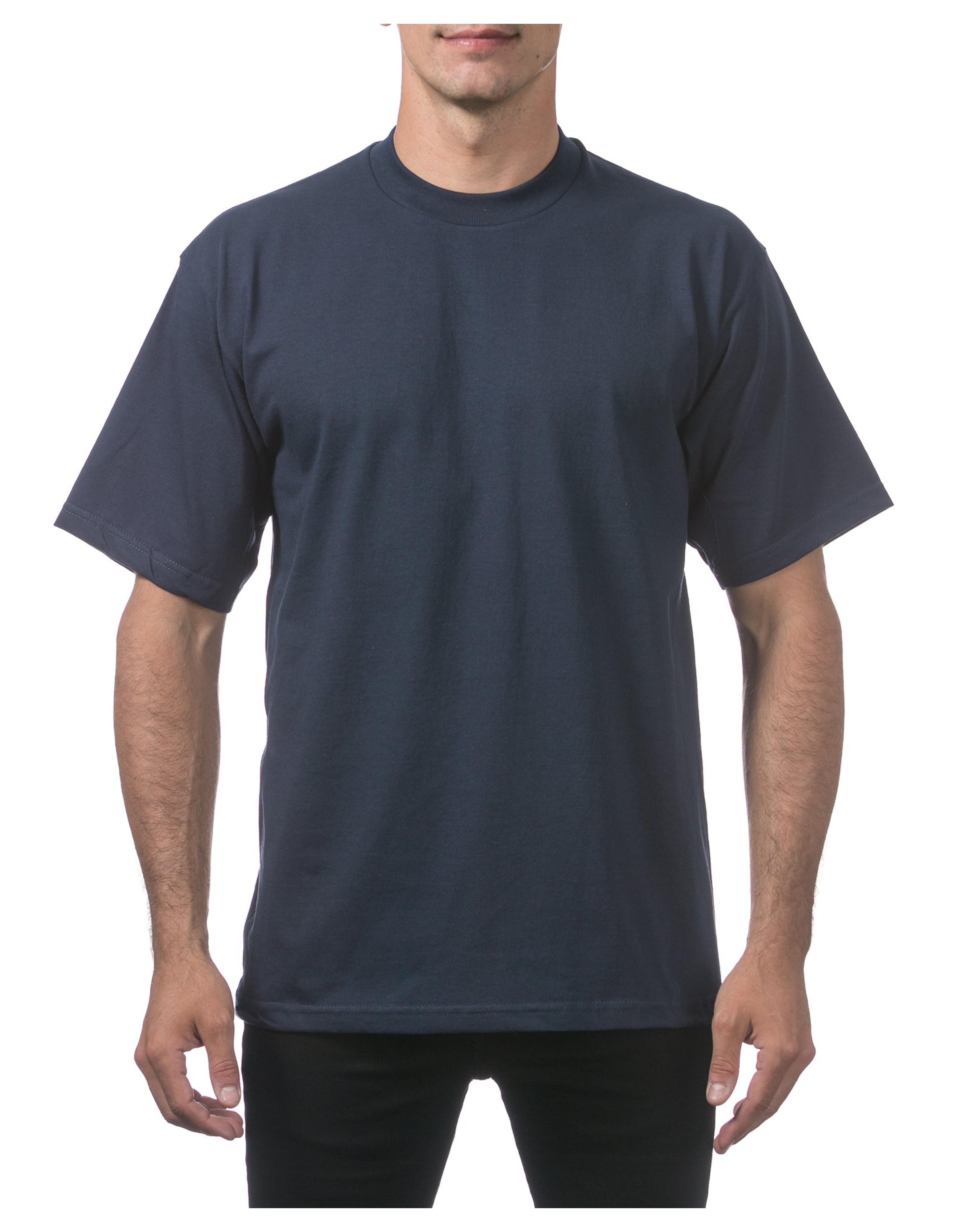 Amazon.com: Pro Club Men's Heavyweight Cotton Short Sleeve Crew Neck T-Shirt : Clothing, Shoes & Jewelry