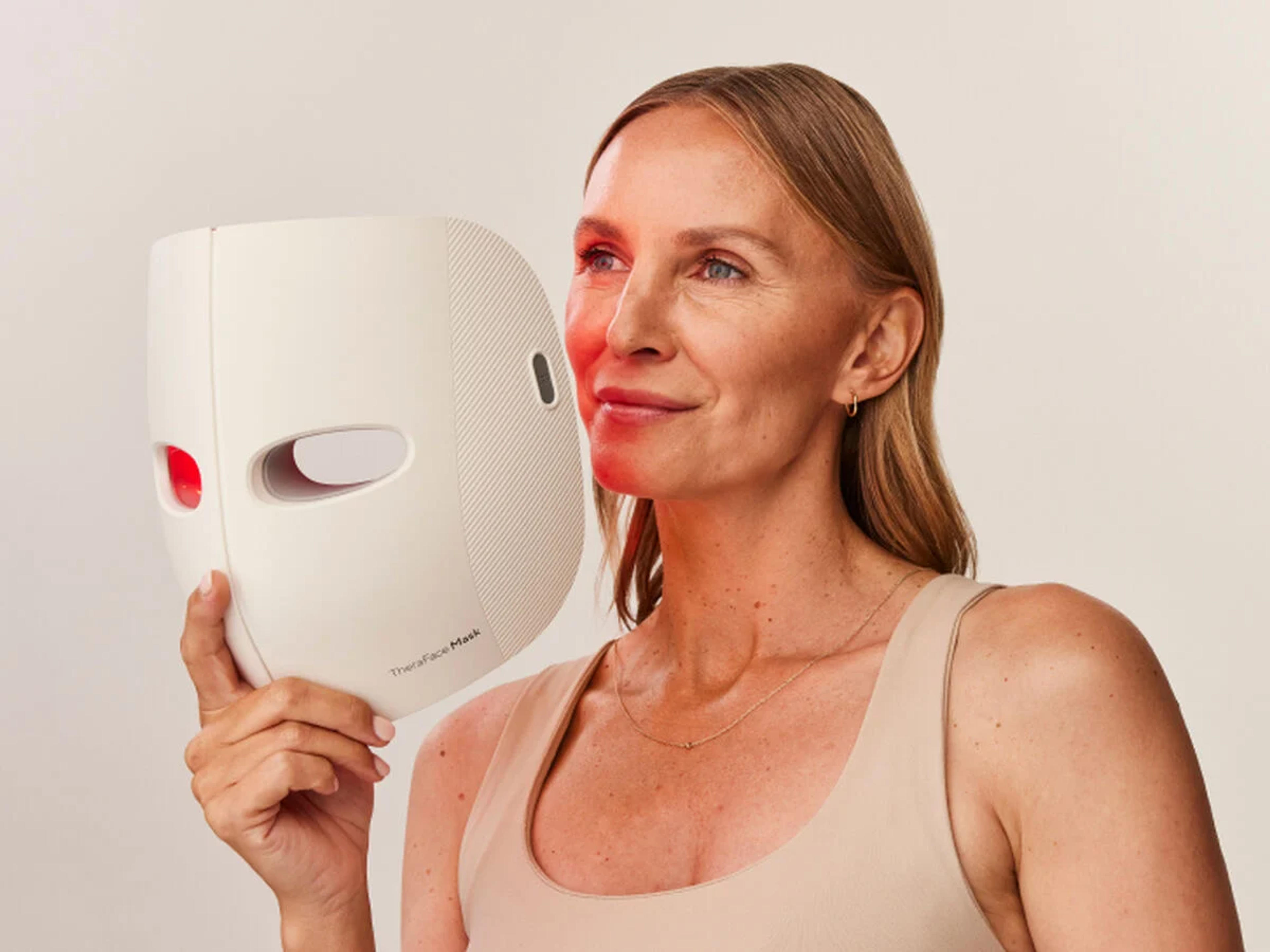 TheraFace Mask: LED Light Therapy Skincare Device | Therabody