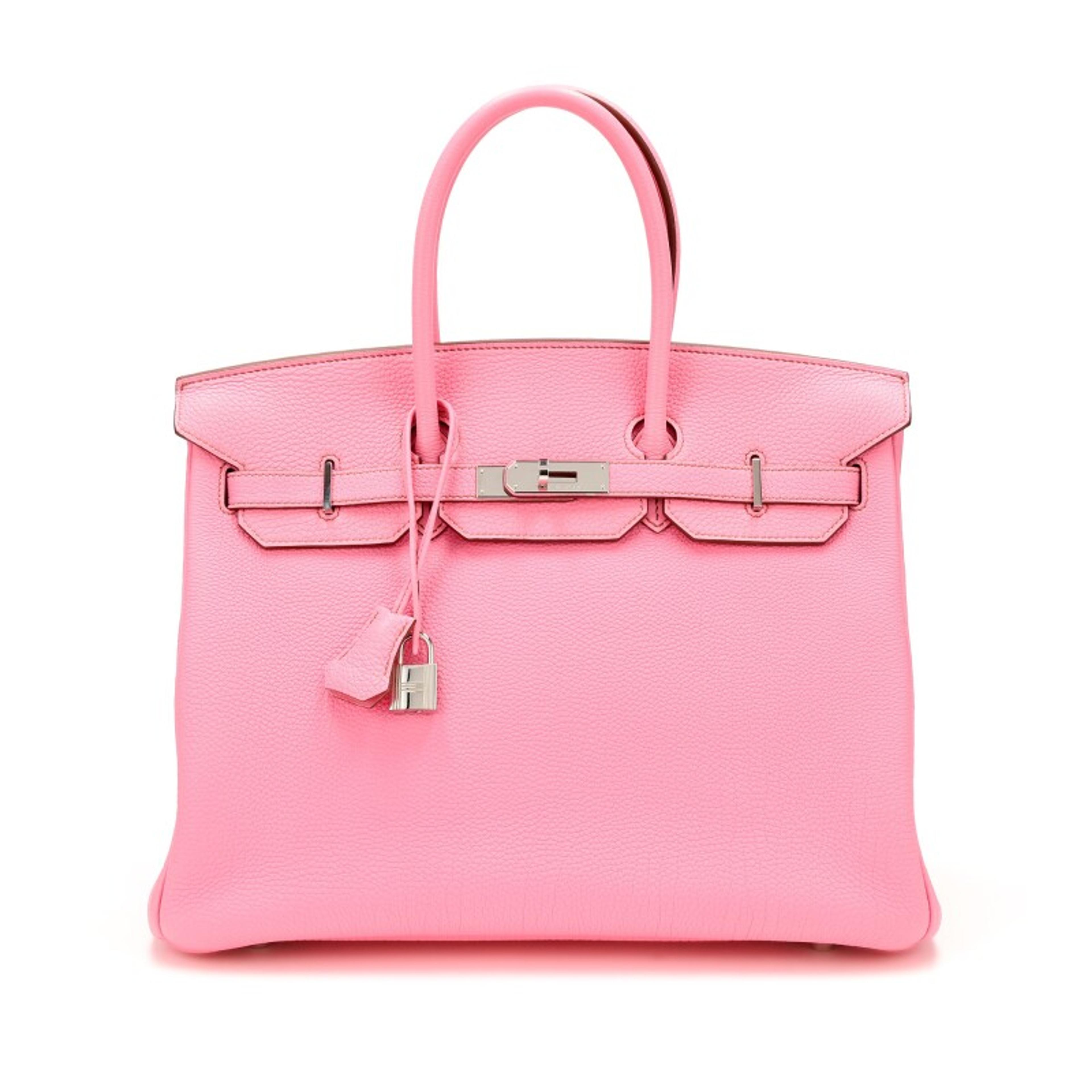 Hermès Bubblegum Pink 5P Togo Birkin 35 Palladium Hardware, 2010 Available For Immediate Sale At Sotheby’s