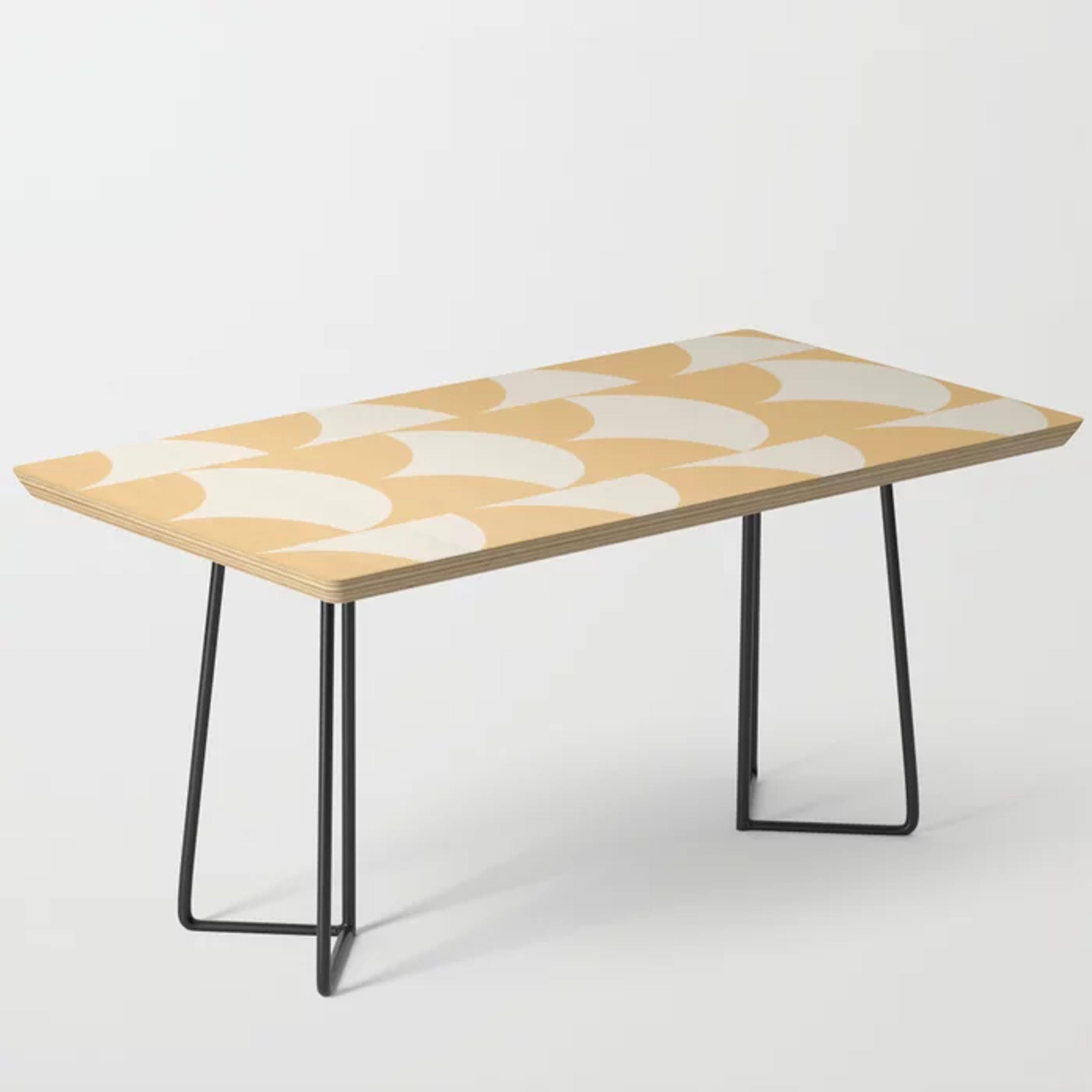 Cleo II Sunrise Coffee Table by colour poems | Society6