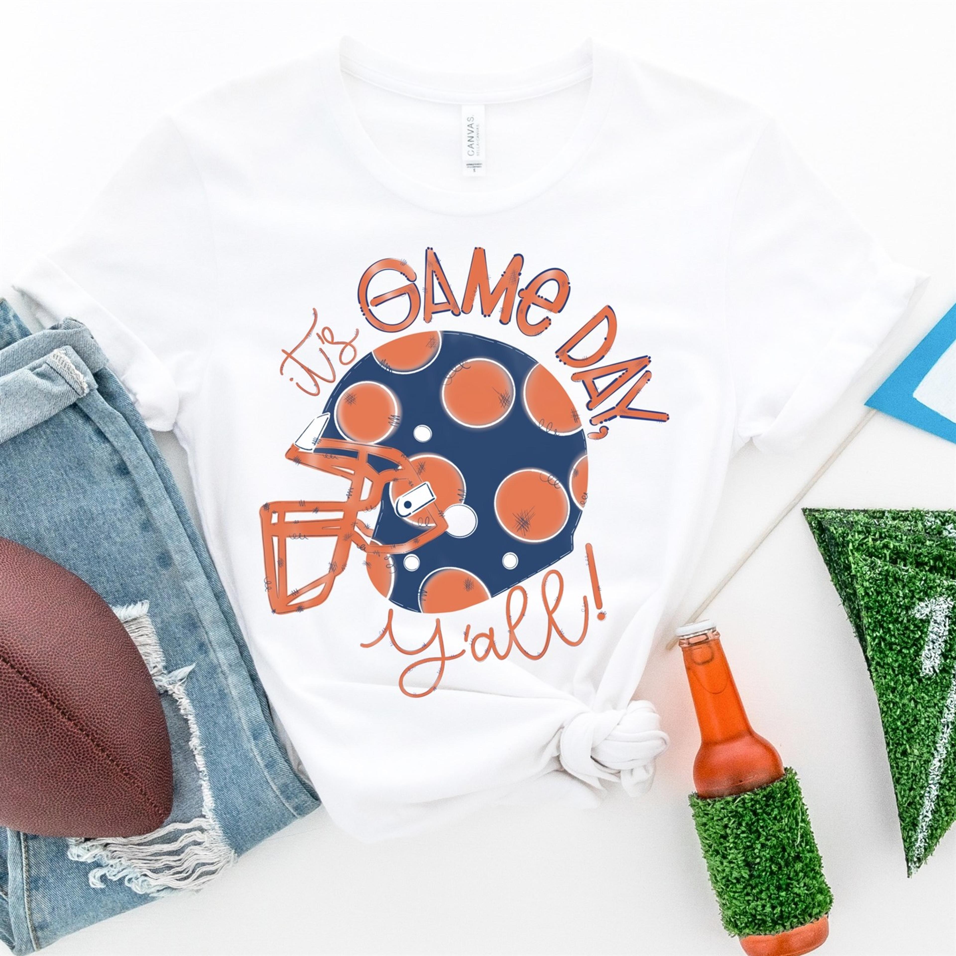 Game Day Football Team Throwback Soft Printed Tee