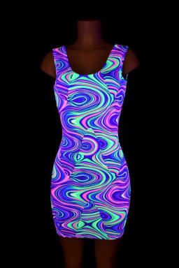 Neon Glow Worm Tank Dress | Coquetry Clothing