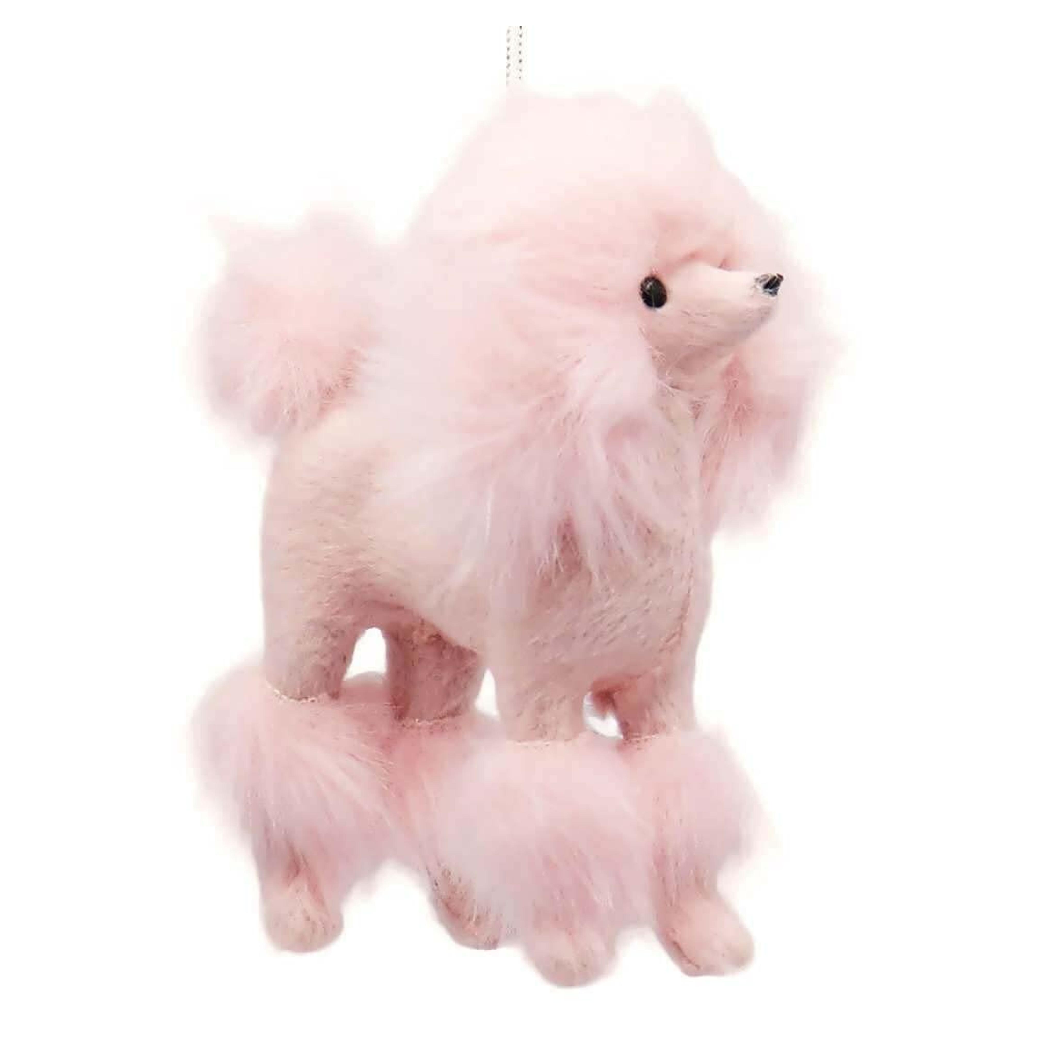 Amazon.com: Plush Pink Poodle Christmas Tree Ornament C4823 : Home & Kitchen