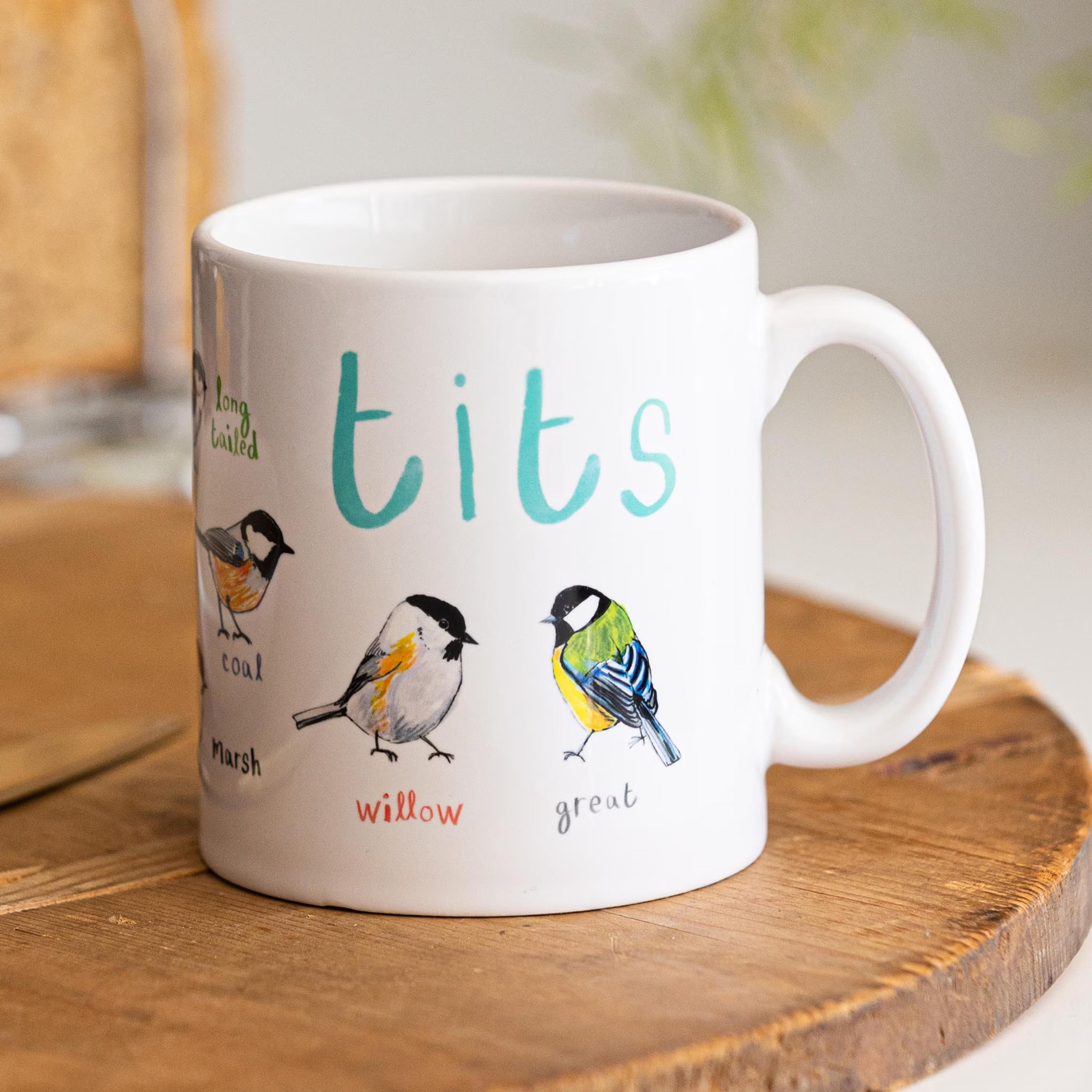 Tits Ceramic Bird Mug MG01 - Etsy UK