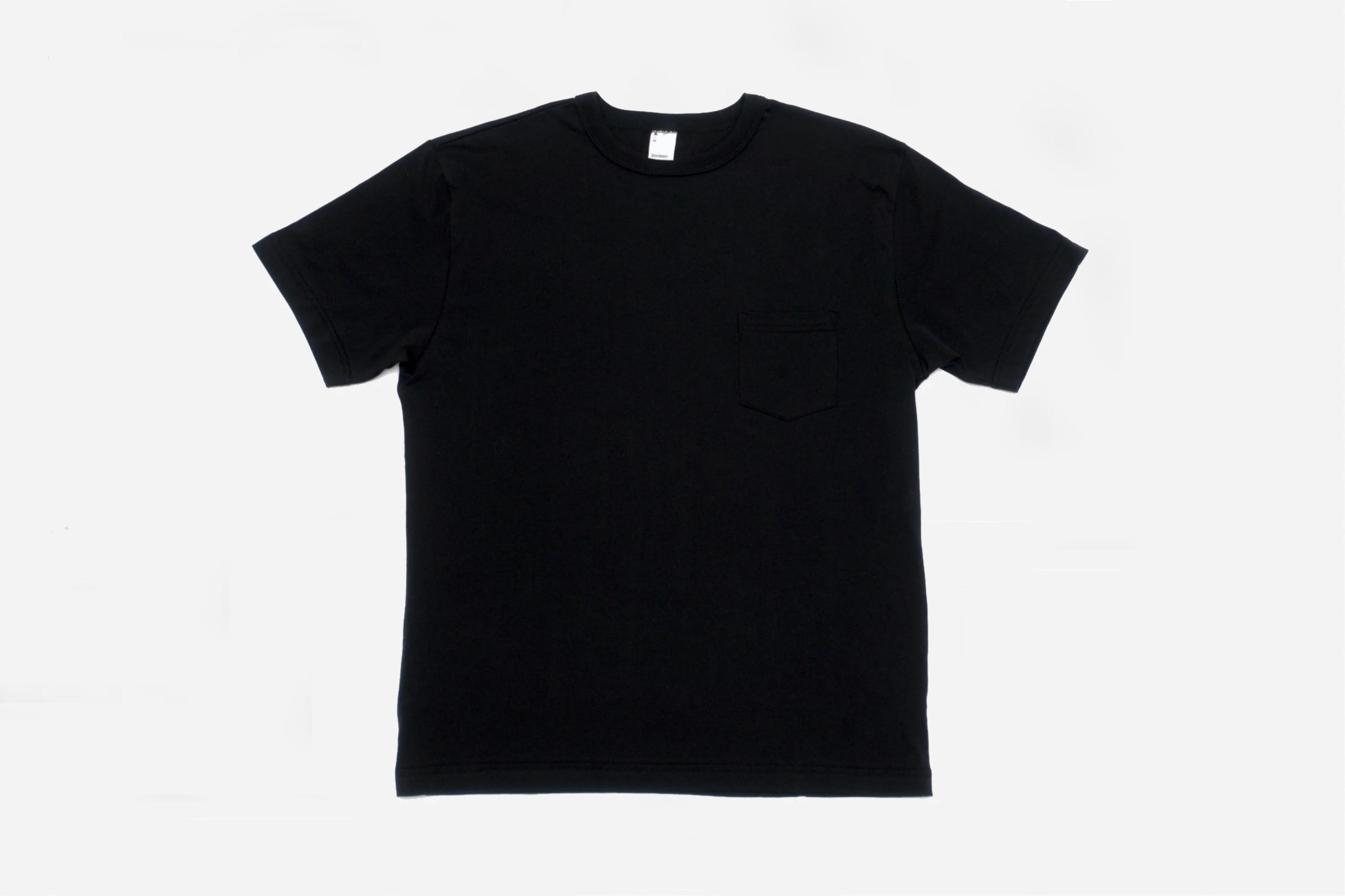 Pima Pocket T-Shirt ~ Black (2 Pack) – 3sixteen