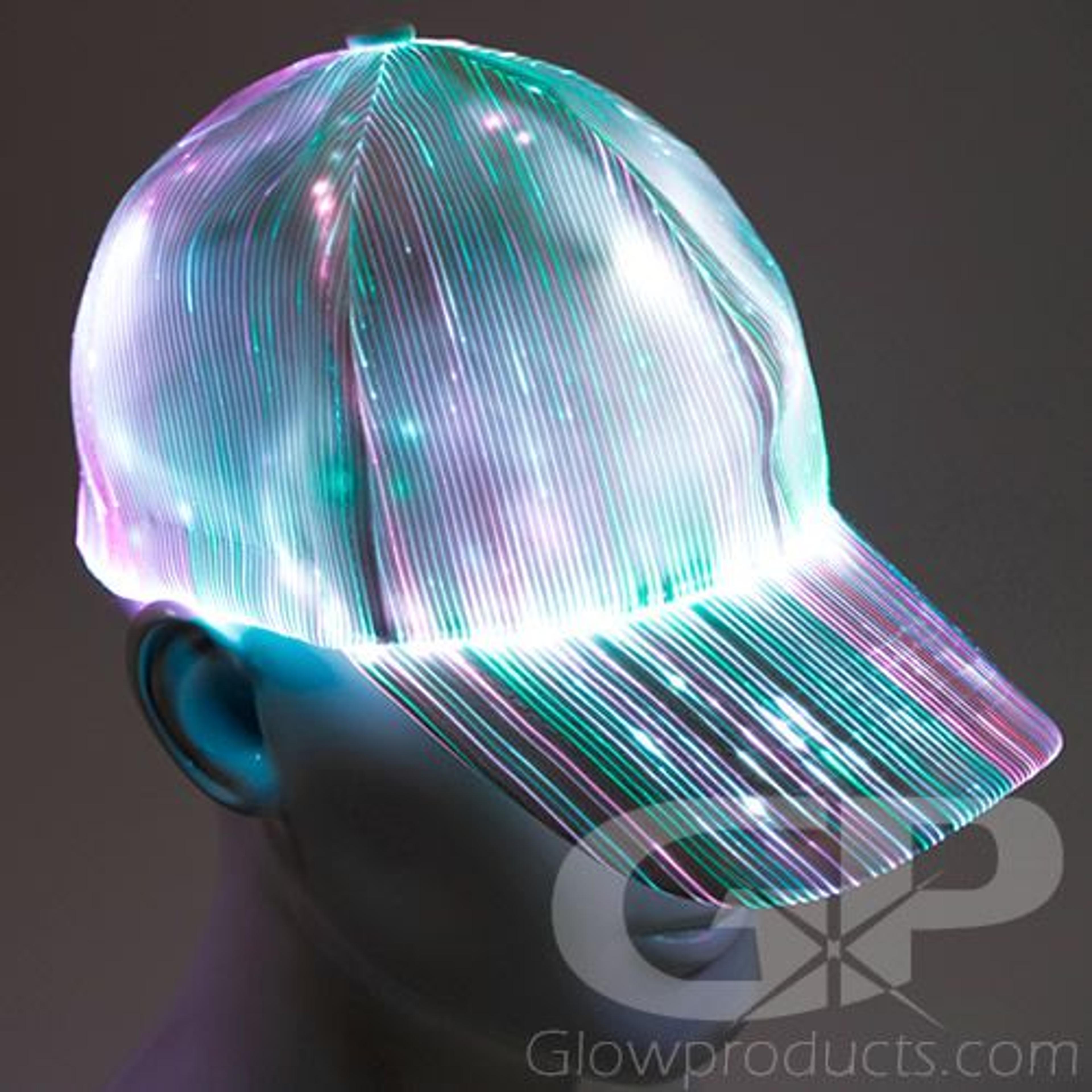 Light Up Hat with 10 Different Color Modes | Glowproducts.com