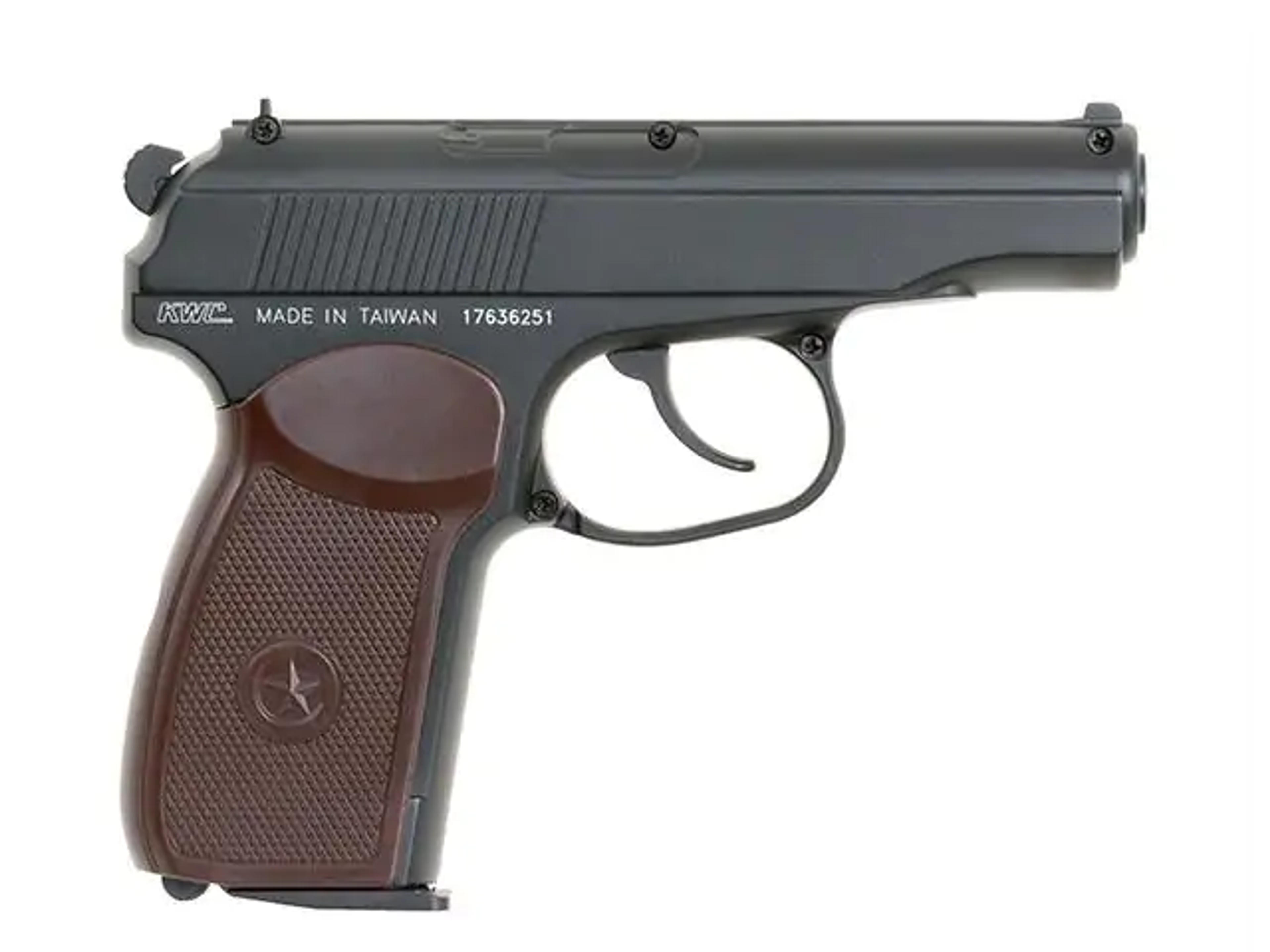 KWC PM Makarov replica Airsoft 6mm co2 | BraBilligt