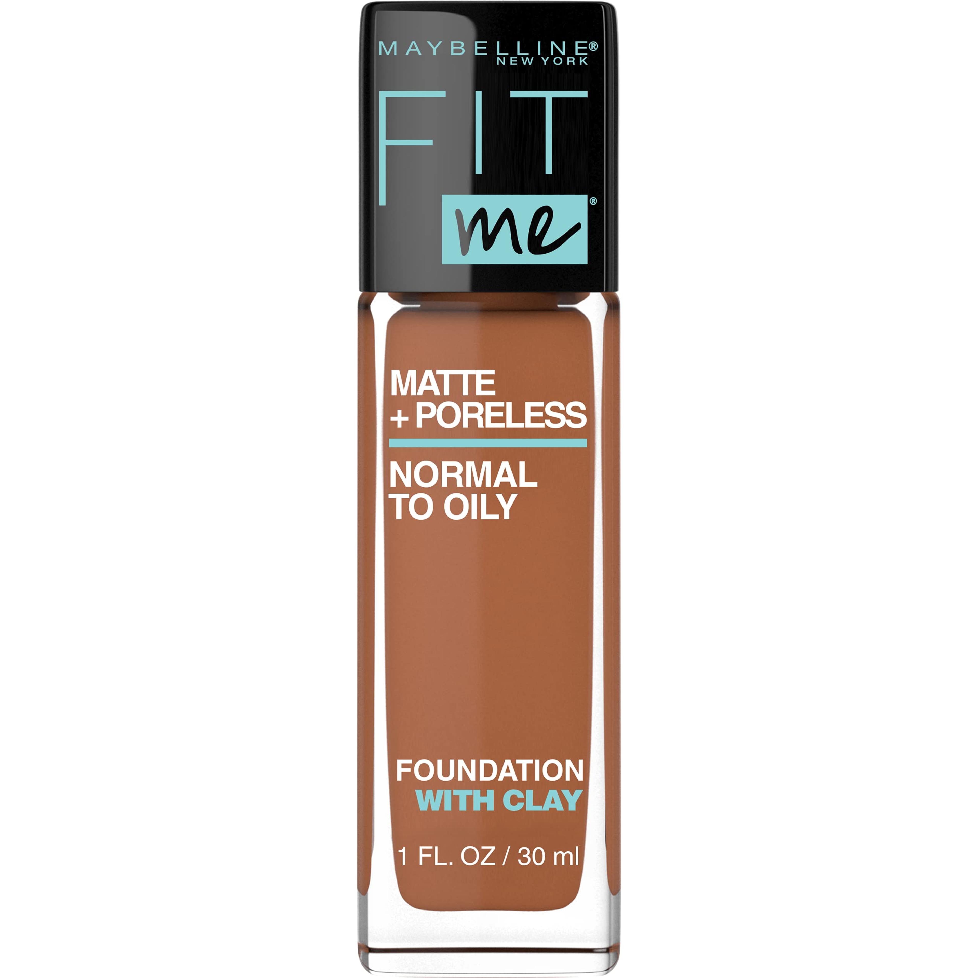 Amazon.com: Maybelline Fit Me Matte + Poreless Liquid Foundation Makeup, Coconut, 1 fl; oz; Oil-Free Foundation : Everything Else