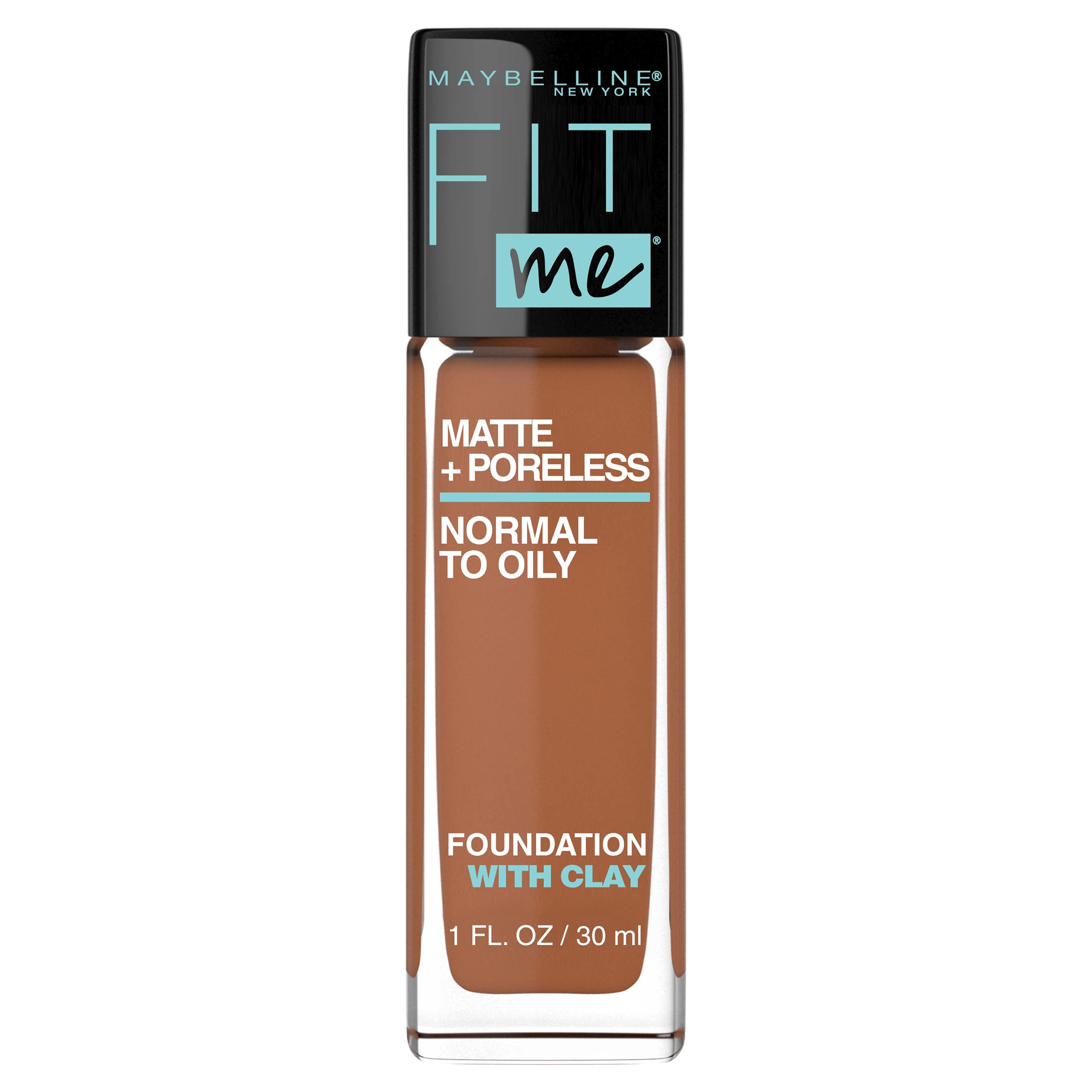 Amazon.com: Maybelline Fit Me Matte + Poreless Liquid Foundation Makeup, Coconut, 1 fl; oz; Oil-Free Foundation : Everything Else