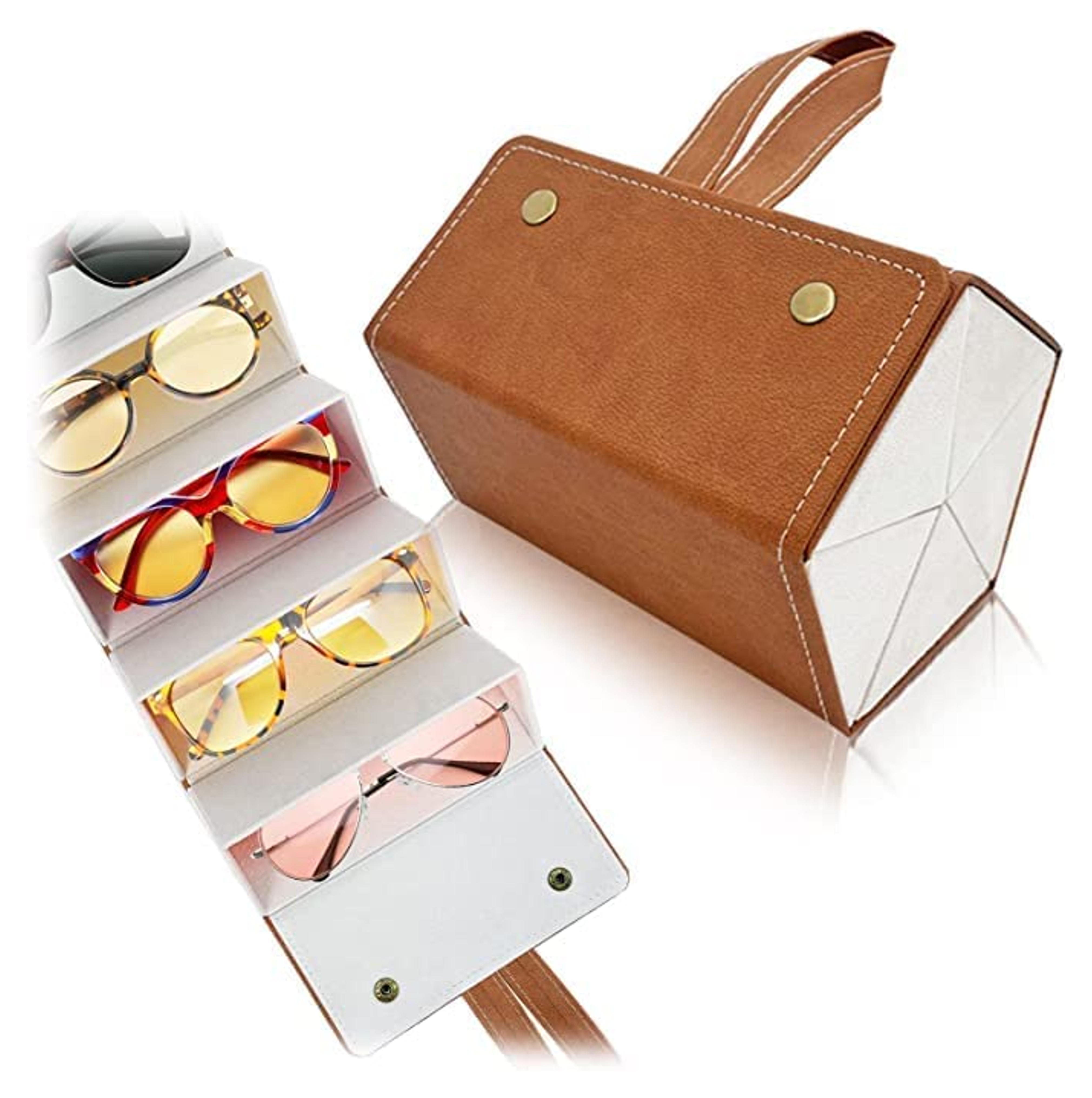 Sunglass case organizer for women and men perfect for travel at Amazon Men’s Clothing store