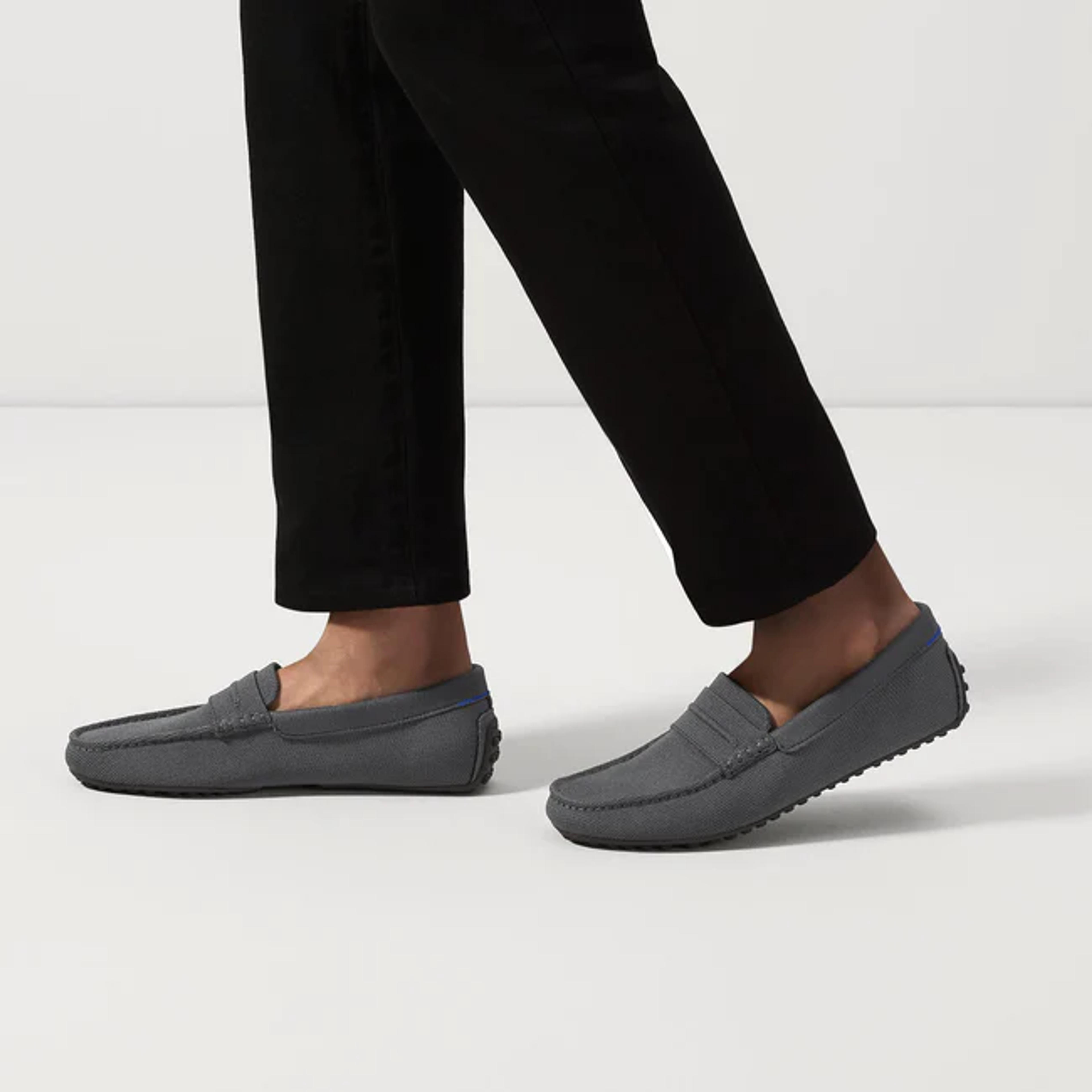 The Driving Loafer in Graphite Grey | Men’s Slip-on Loafers | Rothy's