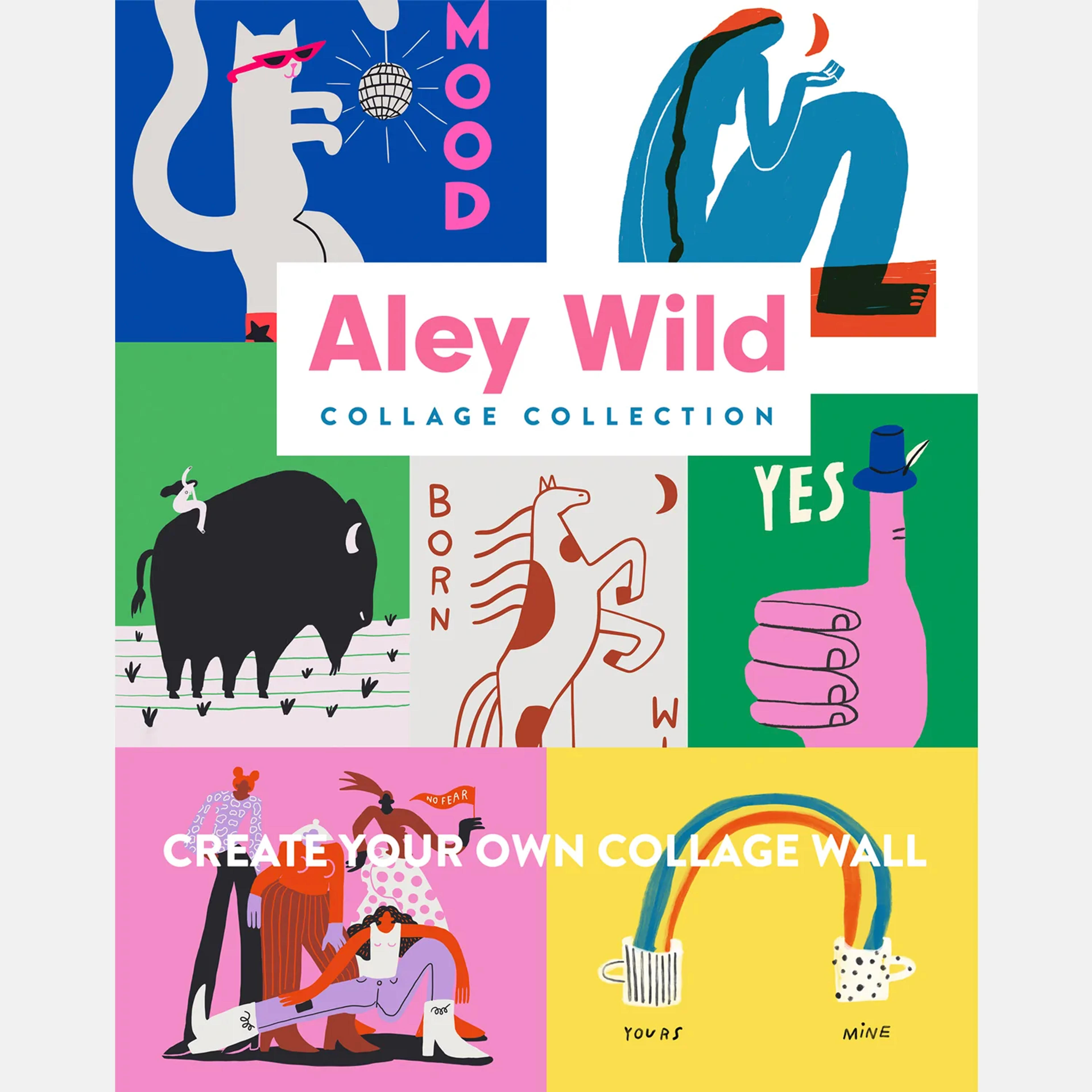 Aley Wild Artist Print Collage Pack, Set of 7| Dorm Essentials - Default Title - Dormify