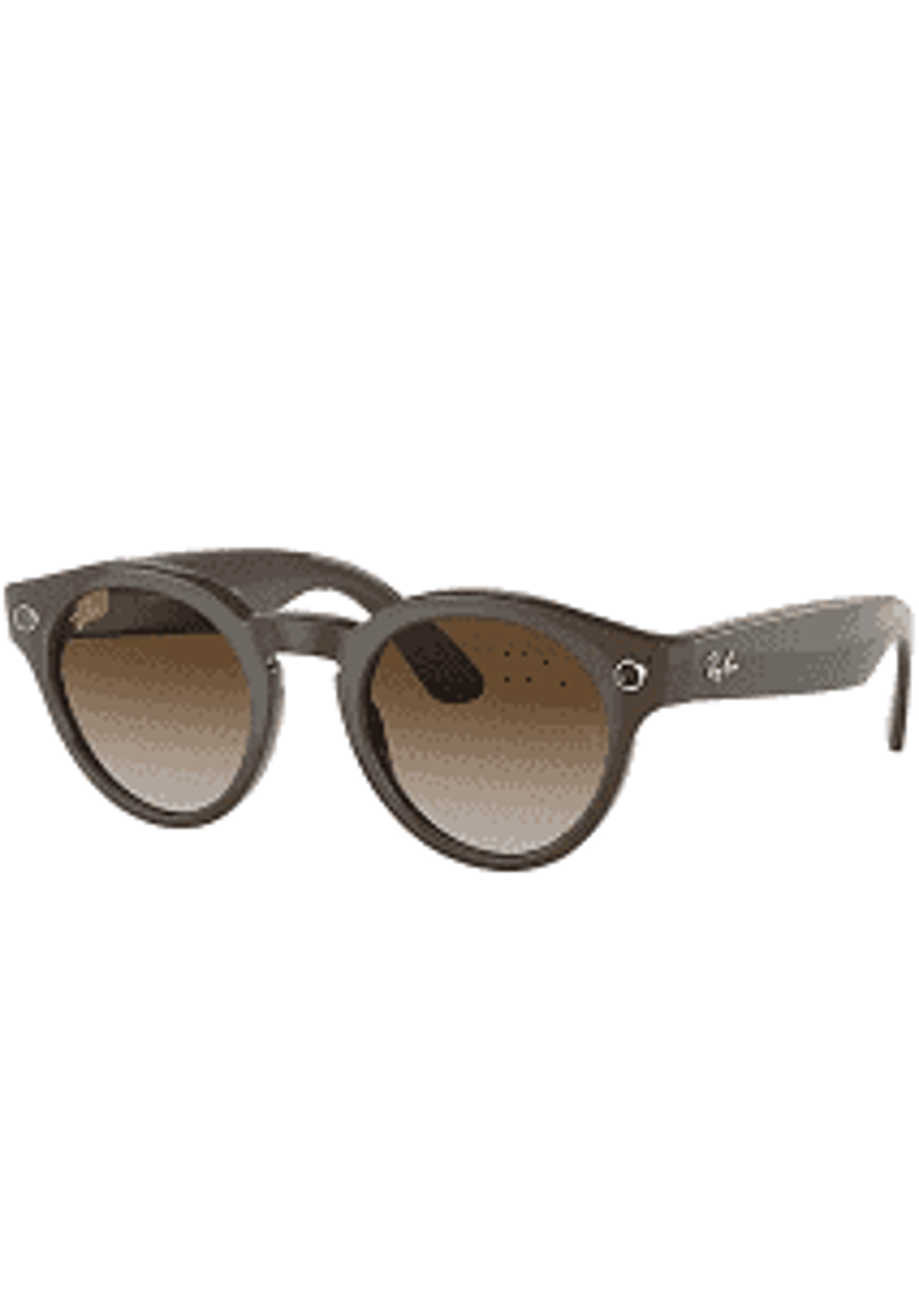 Ray-ban Stories | Round Sunglasses in Shiny Brown and Brown | Ray-Ban®