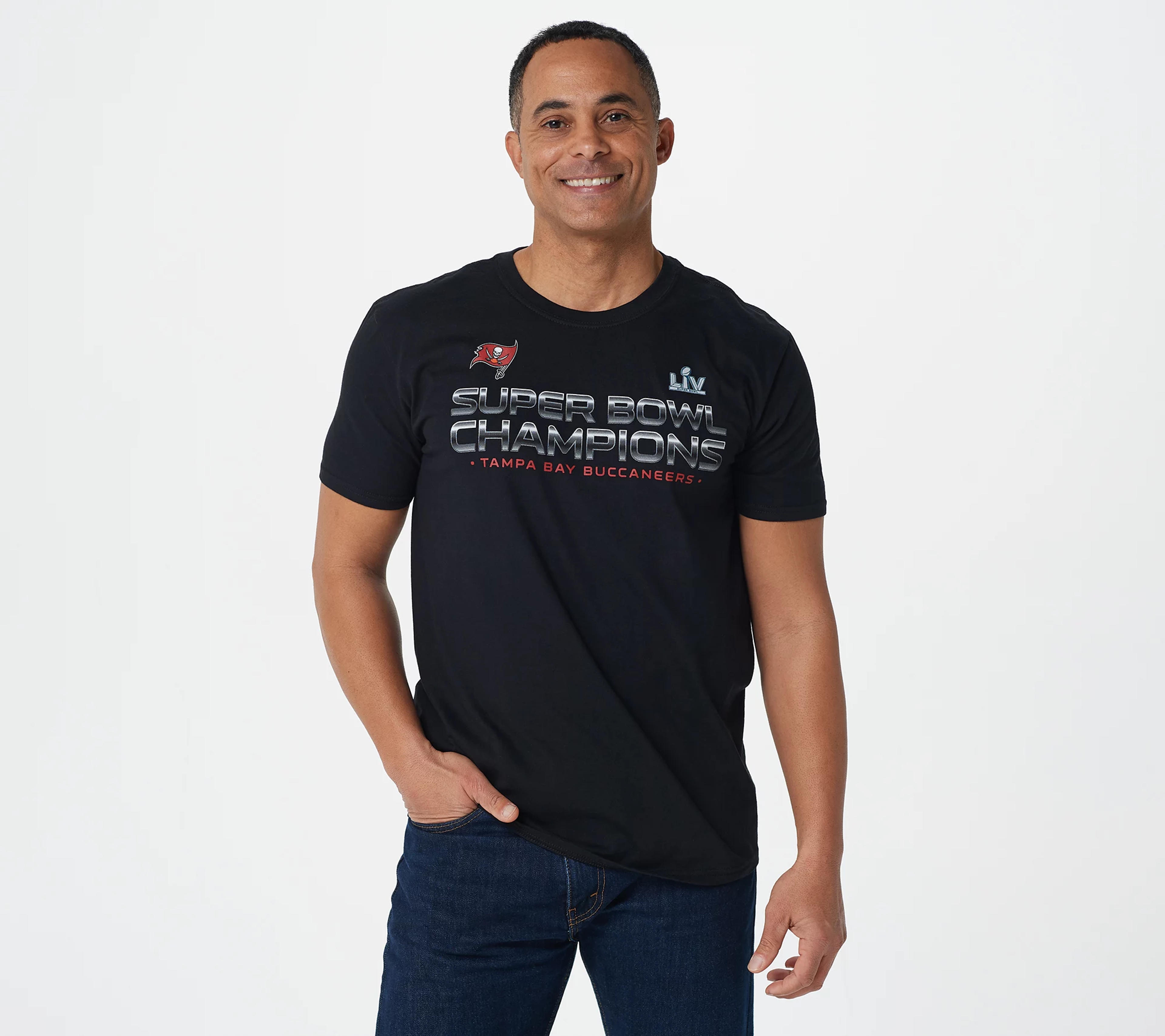 NFL Super Bowl LV Bucs Men's Player Signature Shirt - QVC.com