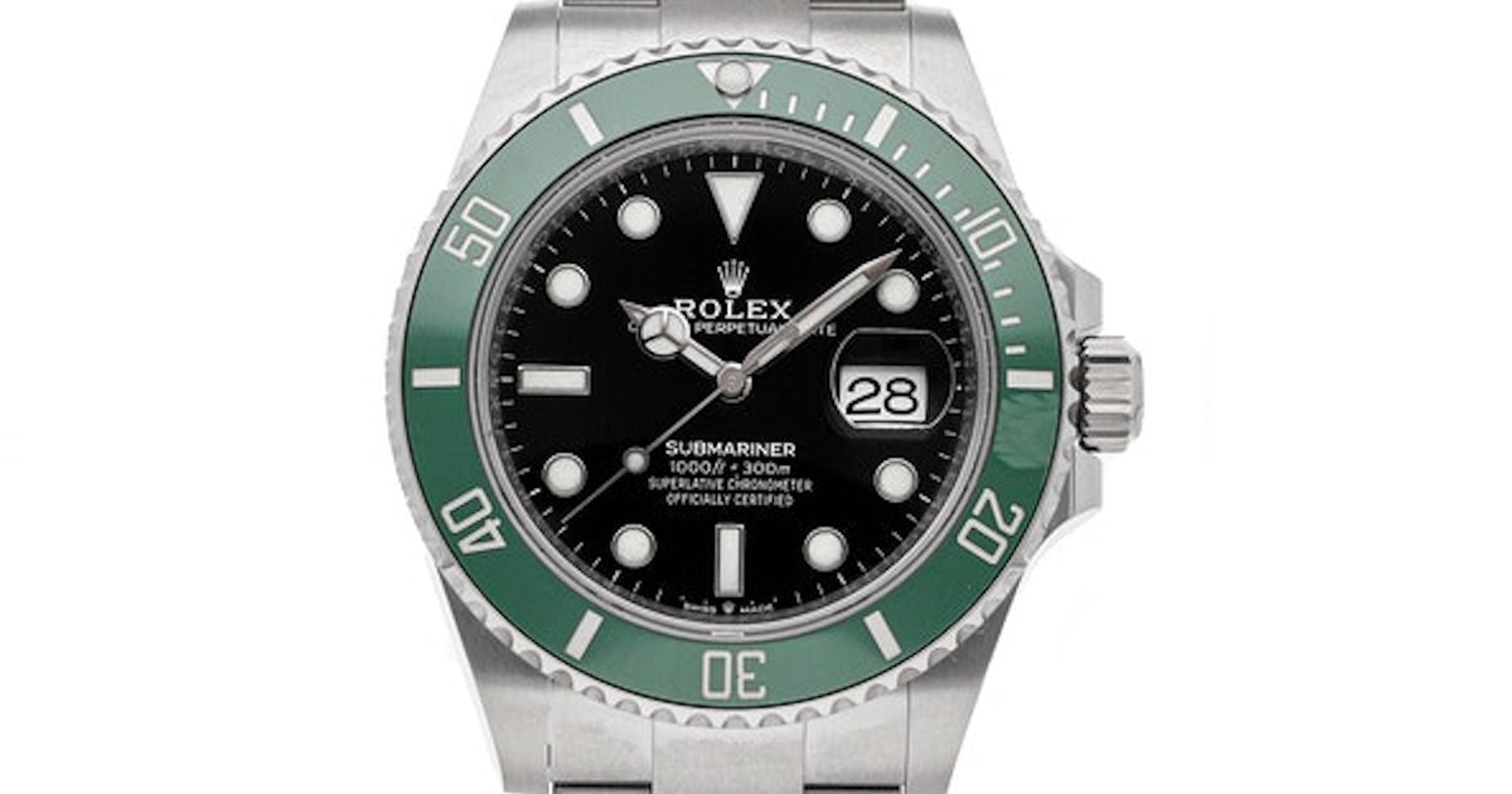 Pre-Owned Rolex Submariner Date "Kermit" 126610LV | WatchBox