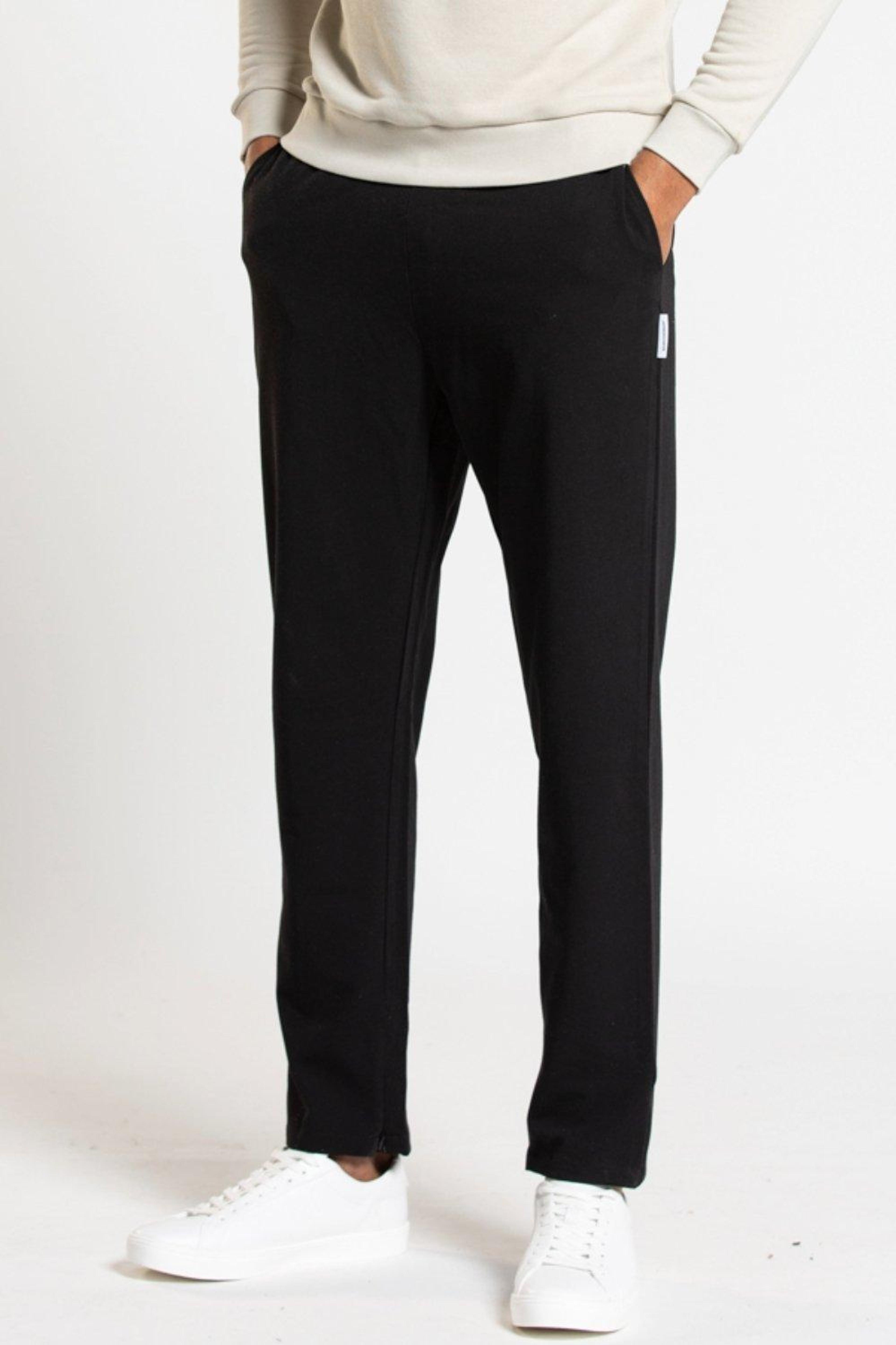 Trousers | 'Alpha' Relaxed Fit Trousers with Ankle Zip | Jameson Carter