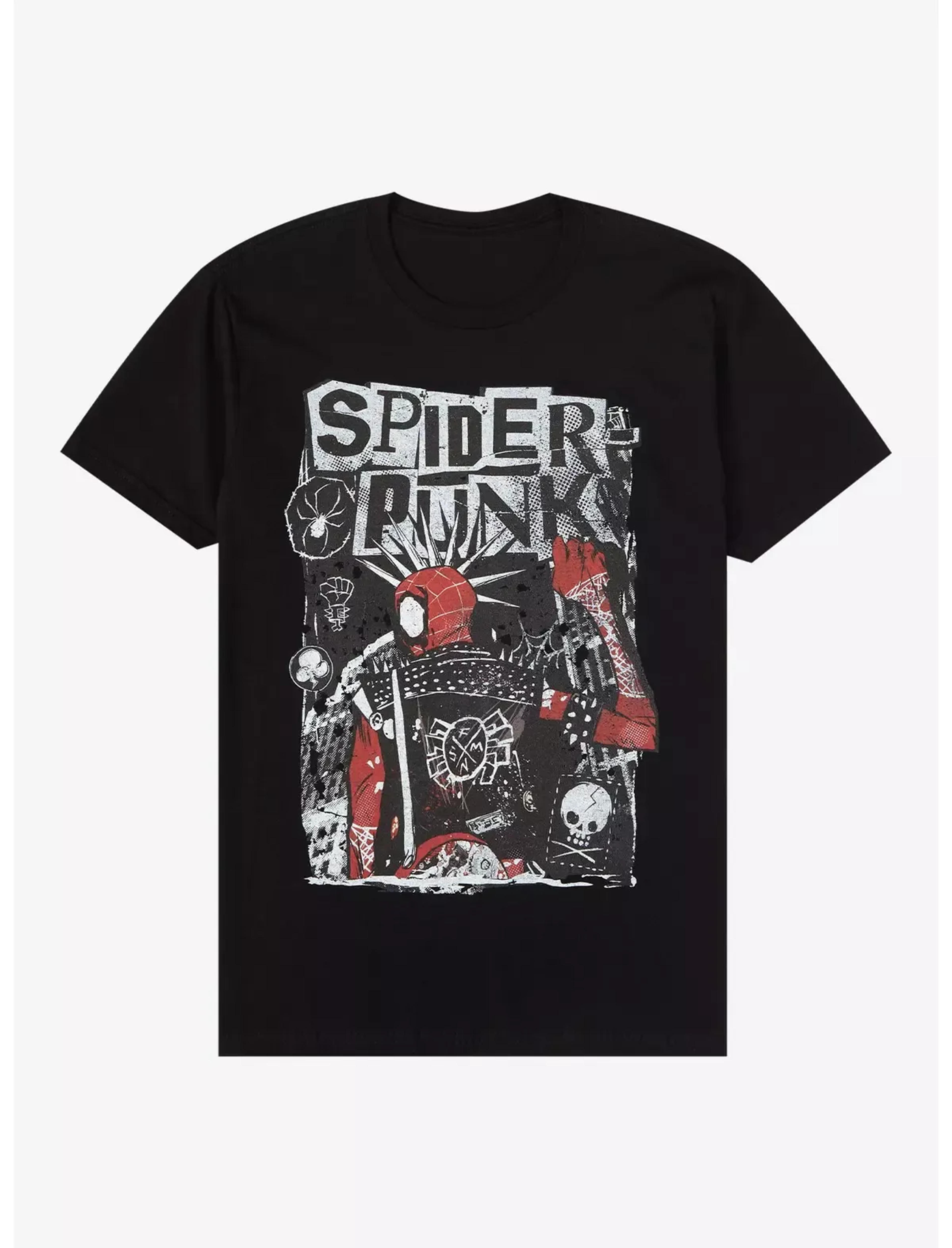 Marvel Spider-Man: Across The Spider-Verse Spider-Punk T-Shirt