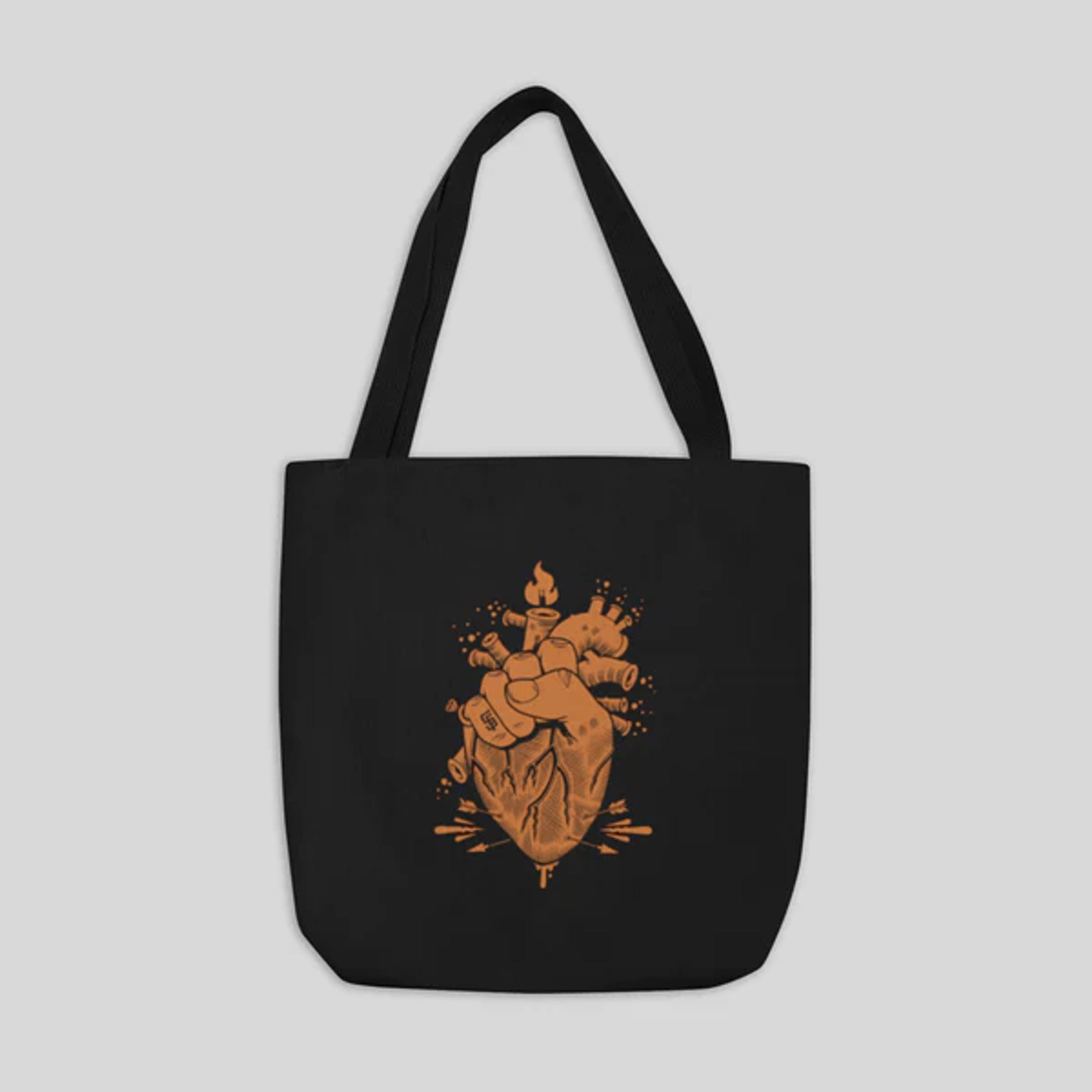 HOLD ON TO YOUR HEART TOTE