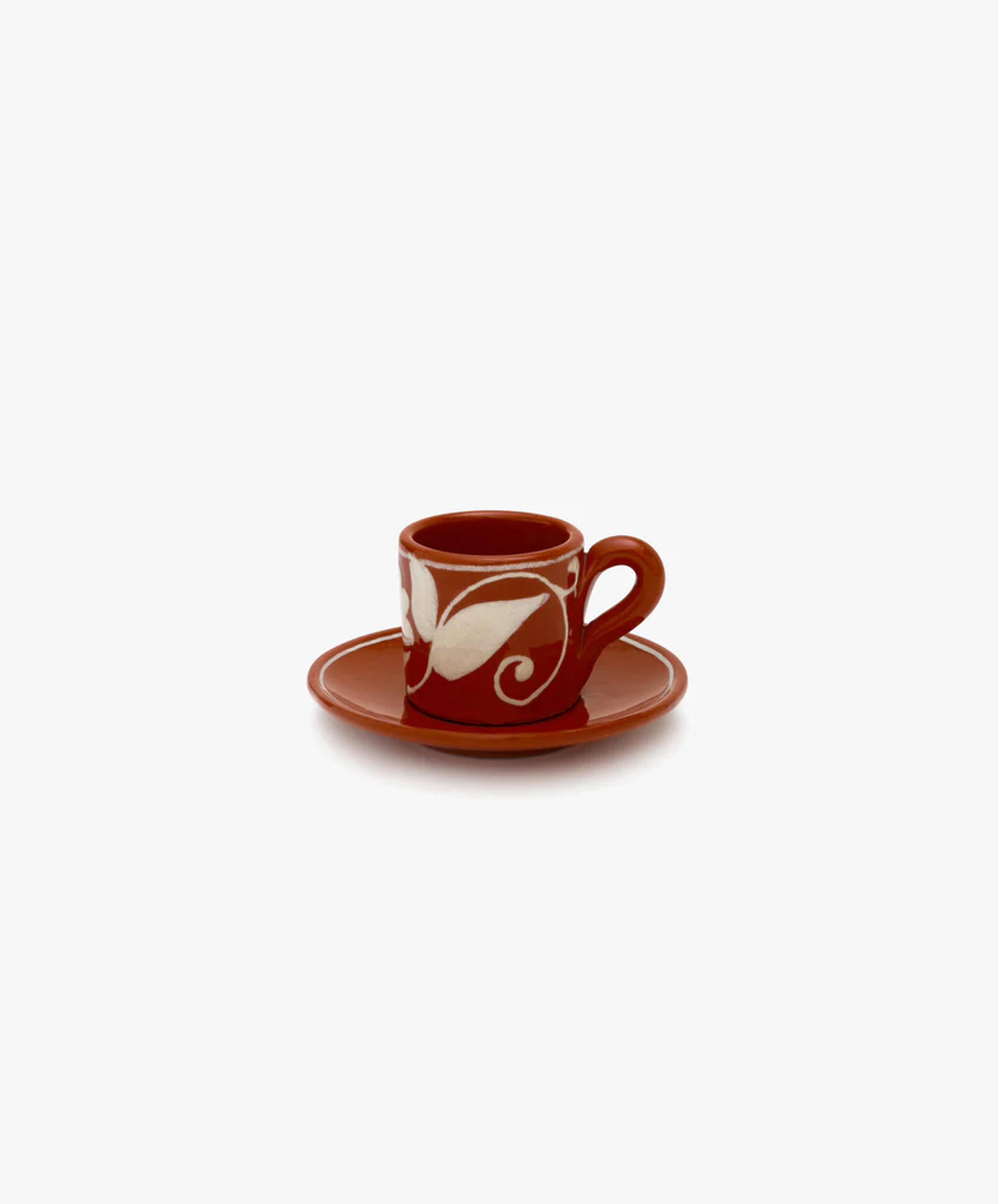 Flor Espresso Cup & Saucer – PORTA