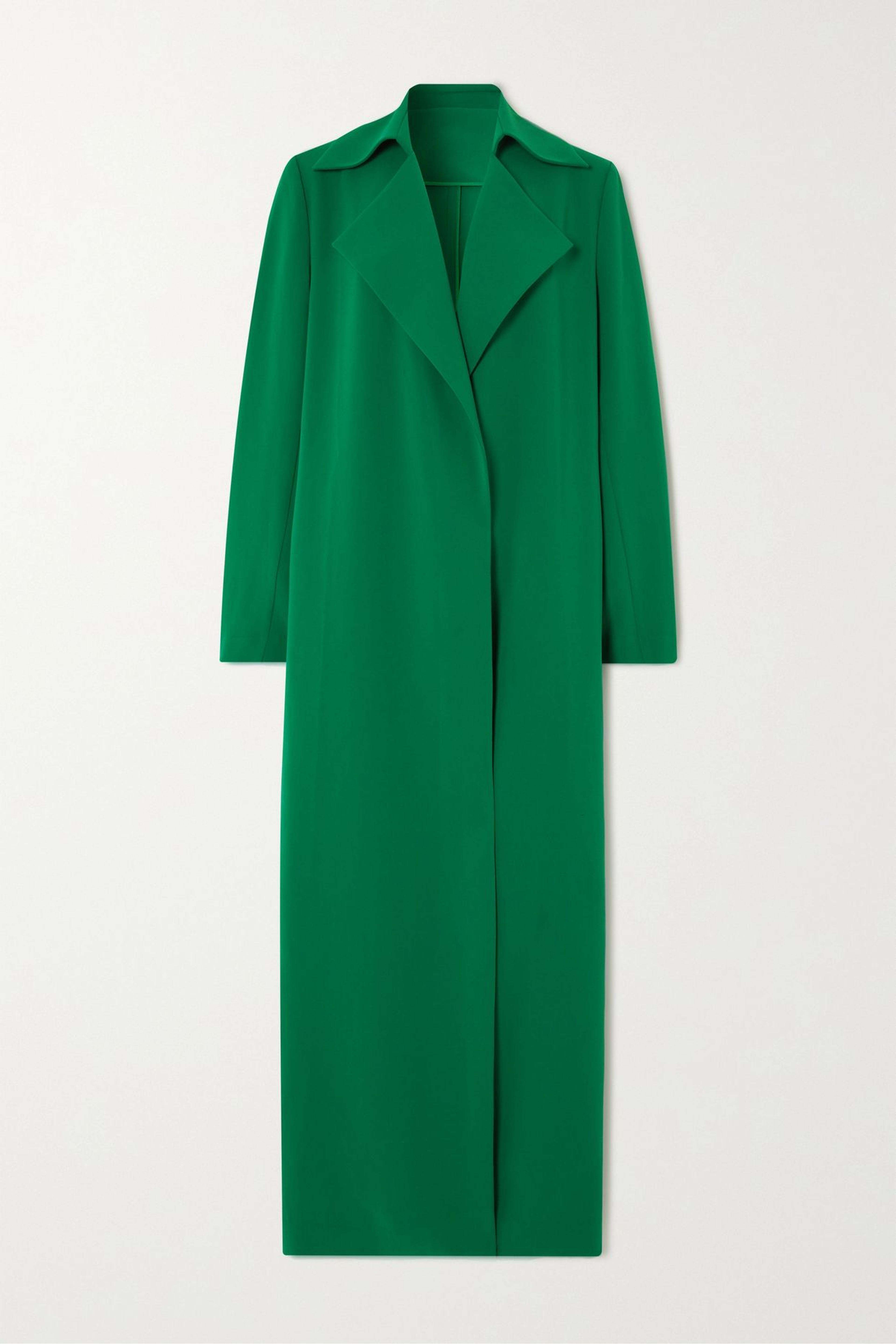 BOUGUESSA - Sheikha crepe trench coat