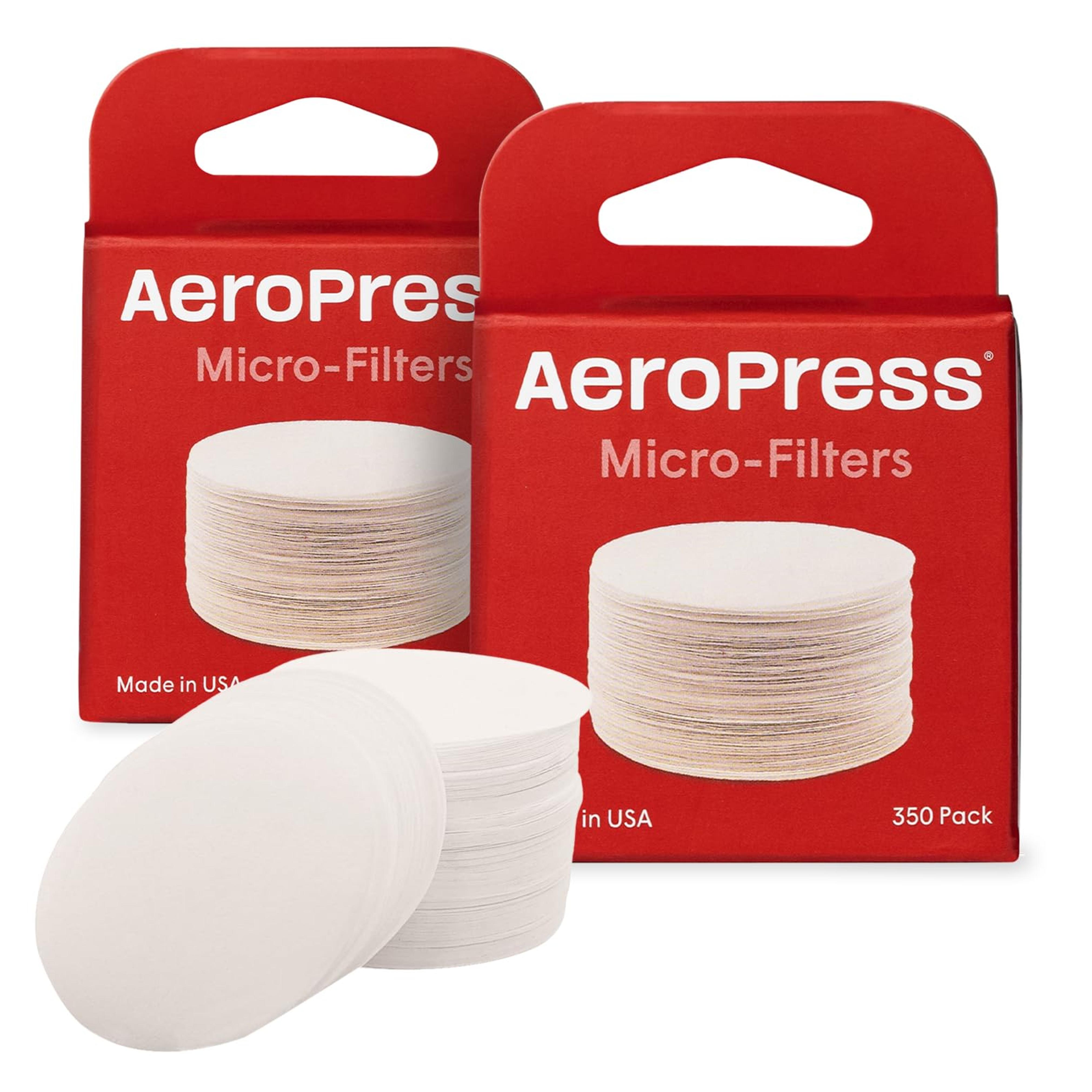 AeroPress Replacement Filter Pack - Microfilters For AeroPress Coffee And Espresso Maker - 2 Pack (700 count)