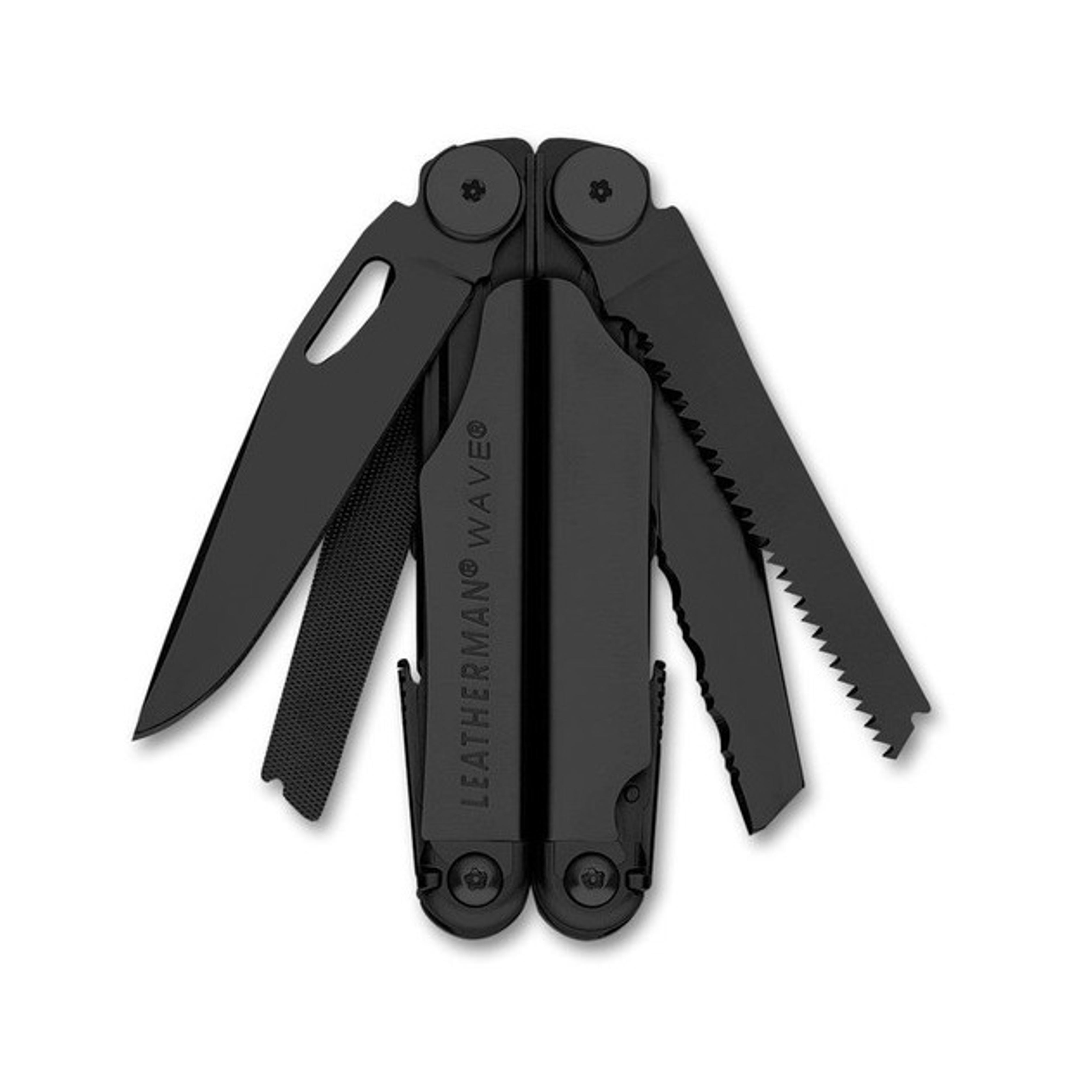 Leatherman Wave Black Oxide Finish Multi Tool with Nylon Molle Sheath