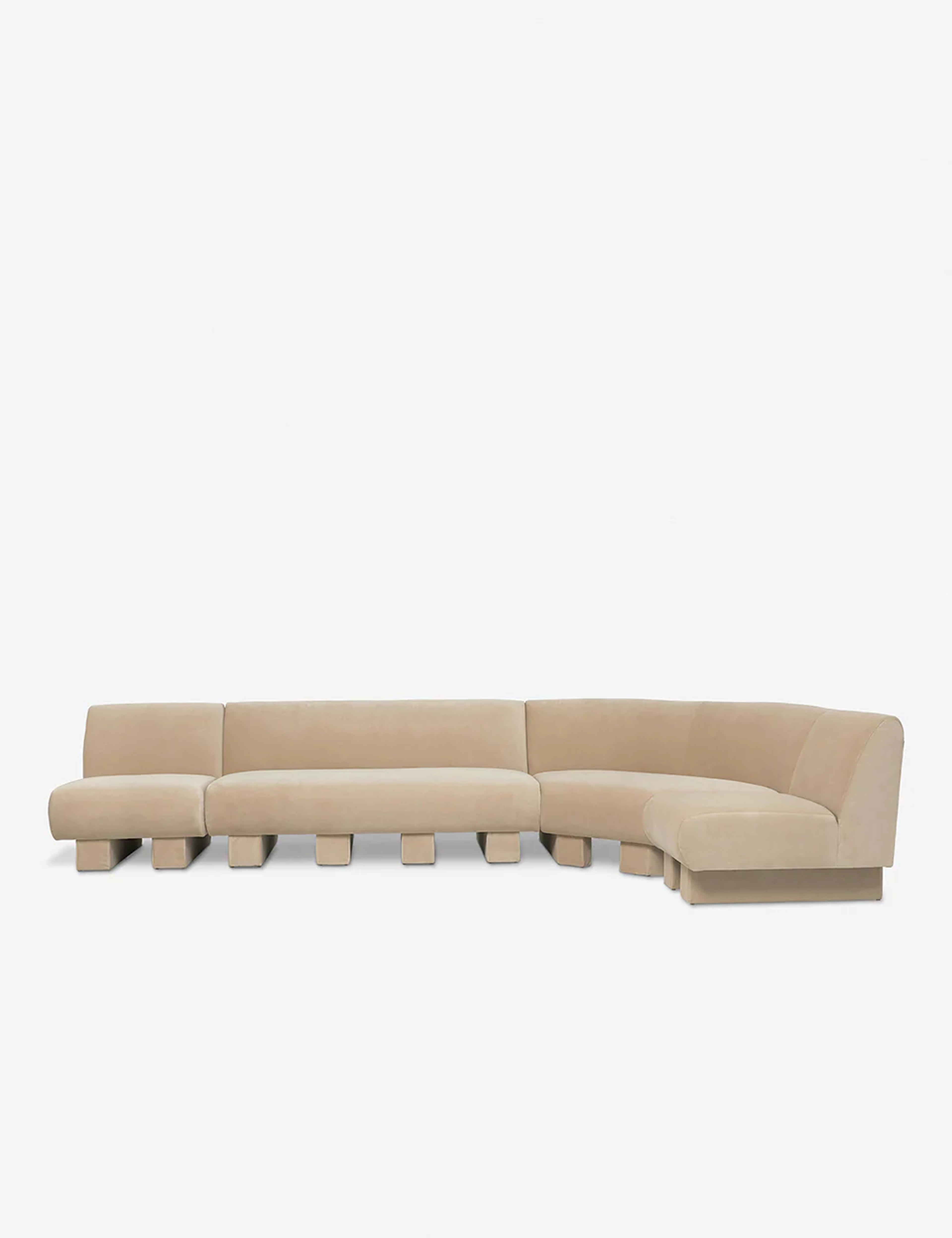 Lena Sectional Sofa by Sarah Sherman Samuel – Lulu and Georgia