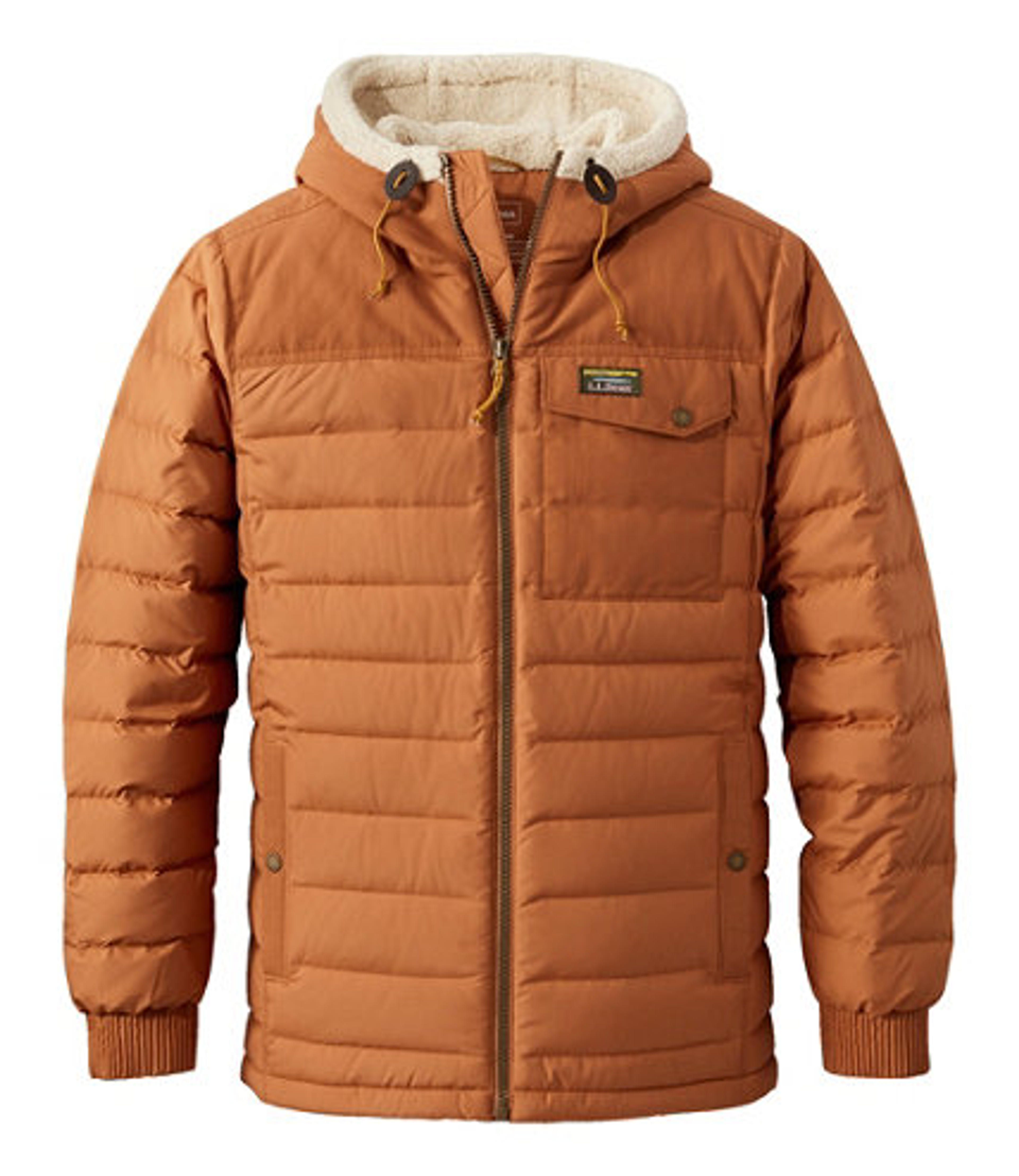 Men's Mountain Classic Down Hooded Jacket, Sherpa-Lined | Insulated Jackets at L.L.Bean