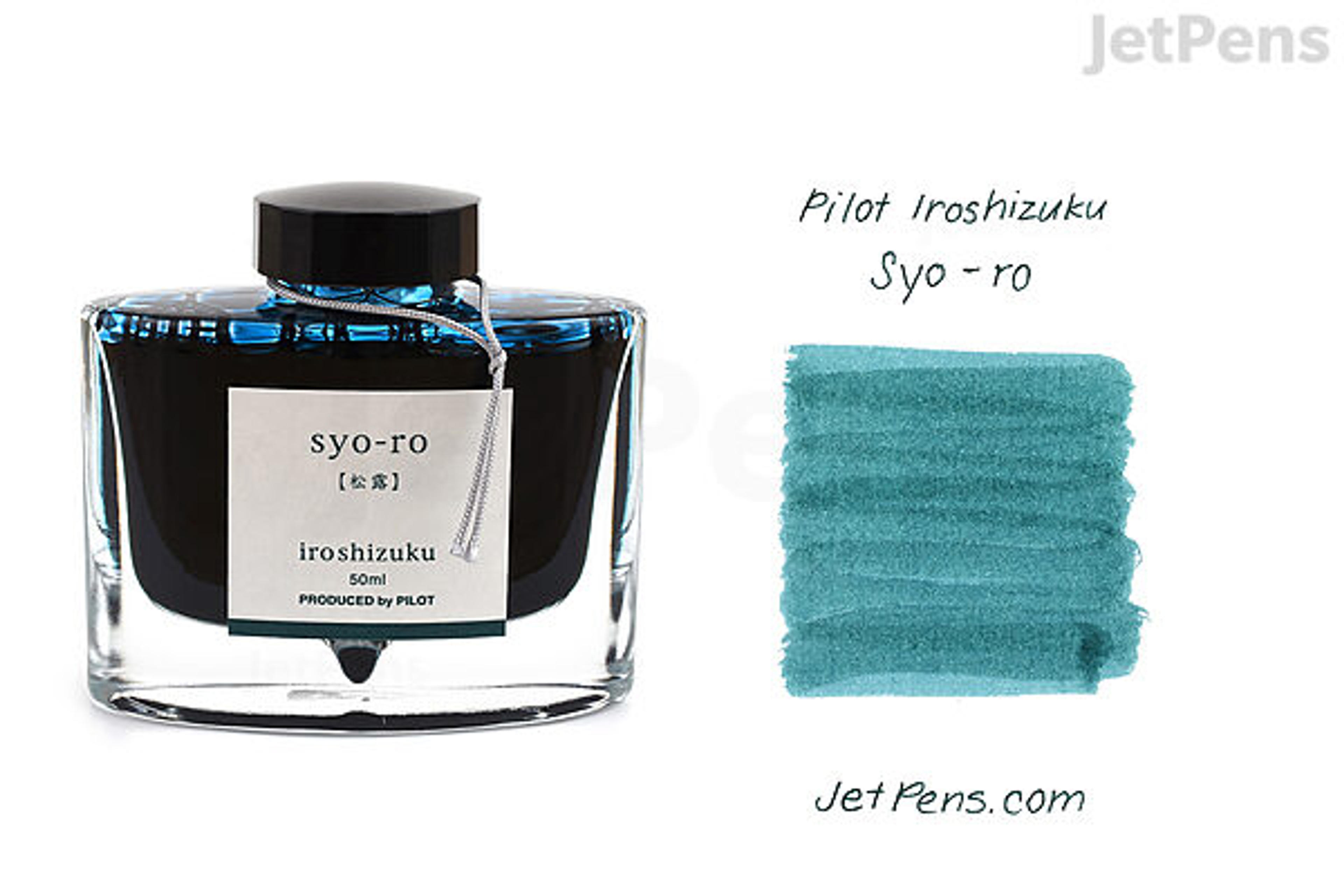 Pilot Iroshizuku Syo-ro Ink (Pine Tree Dew) - 50 ml Bottle | JetPens