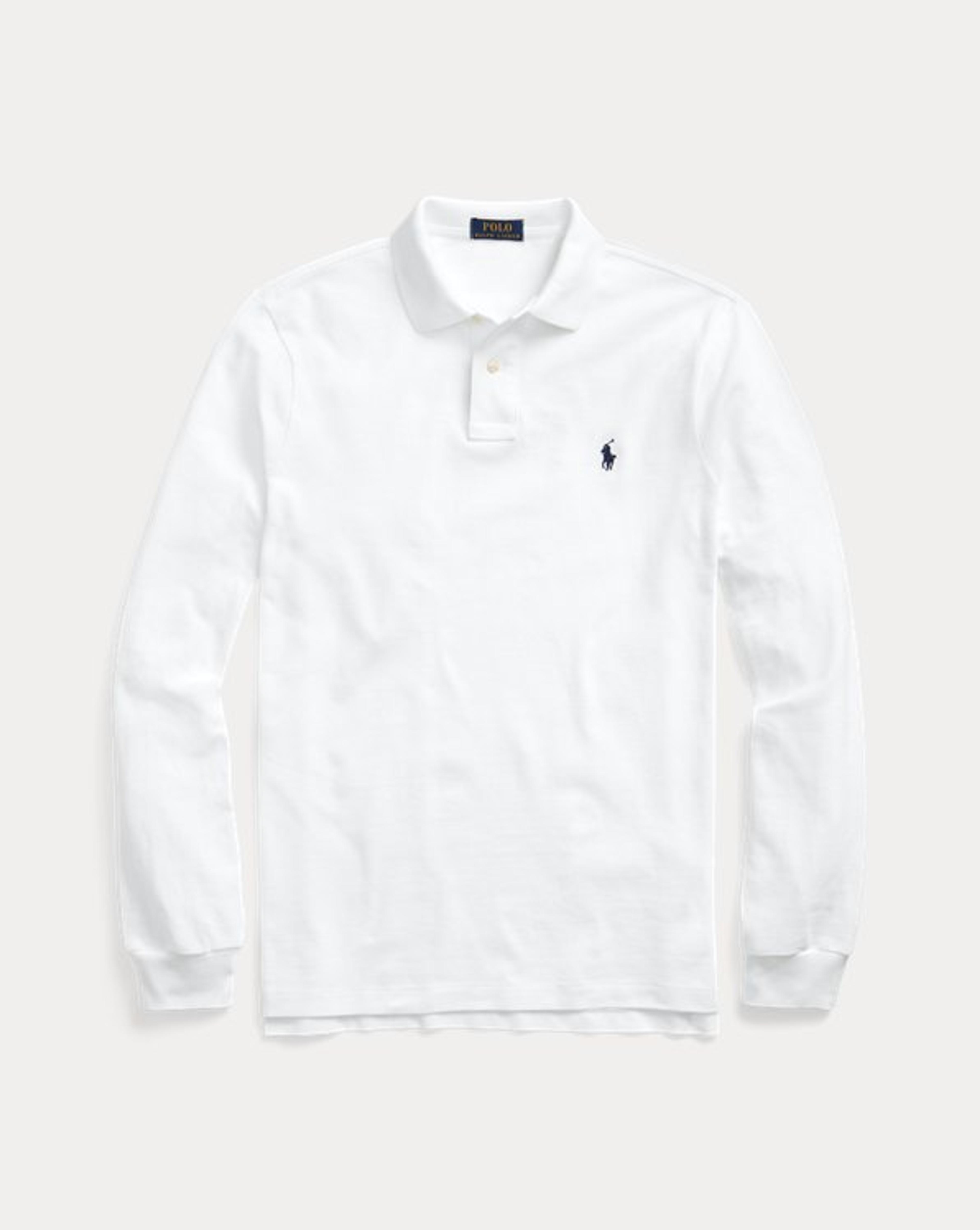 Mesh Long-Sleeve Polo Shirt - All Fits | Ralph Lauren