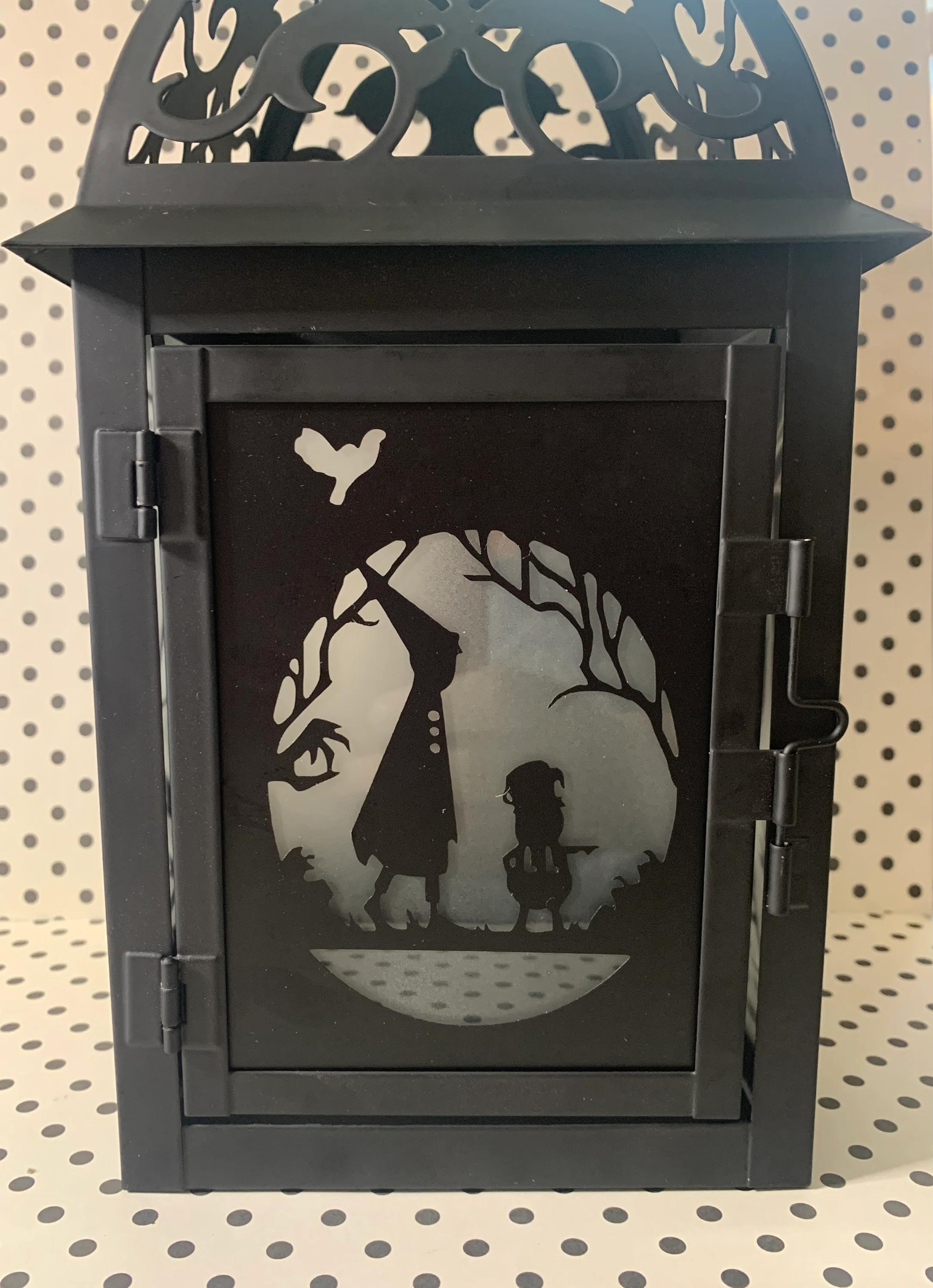 Over the Garden Wall Black Silhouette Scroll Top Metal