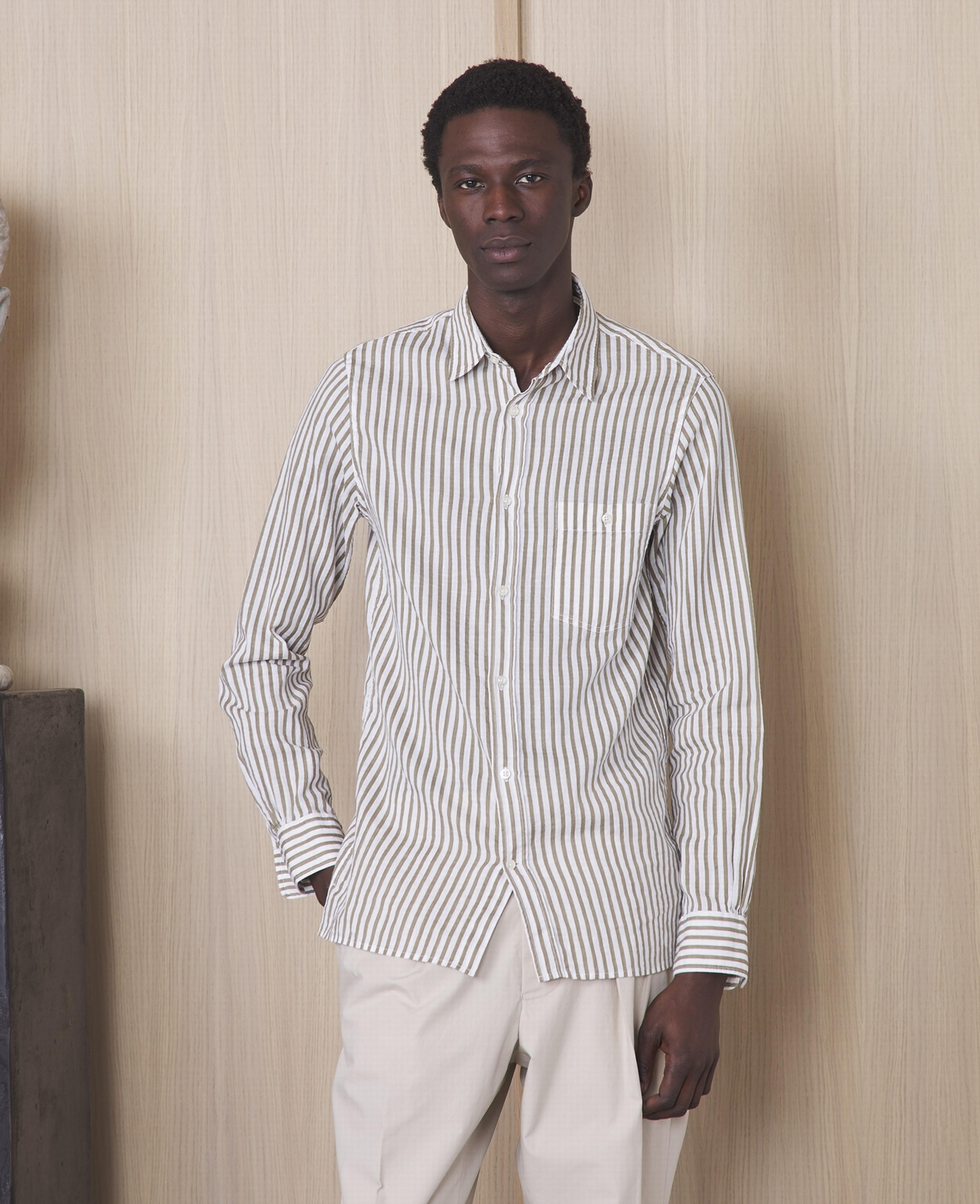 Alex shirt | italian cotton linen | Officine Générale