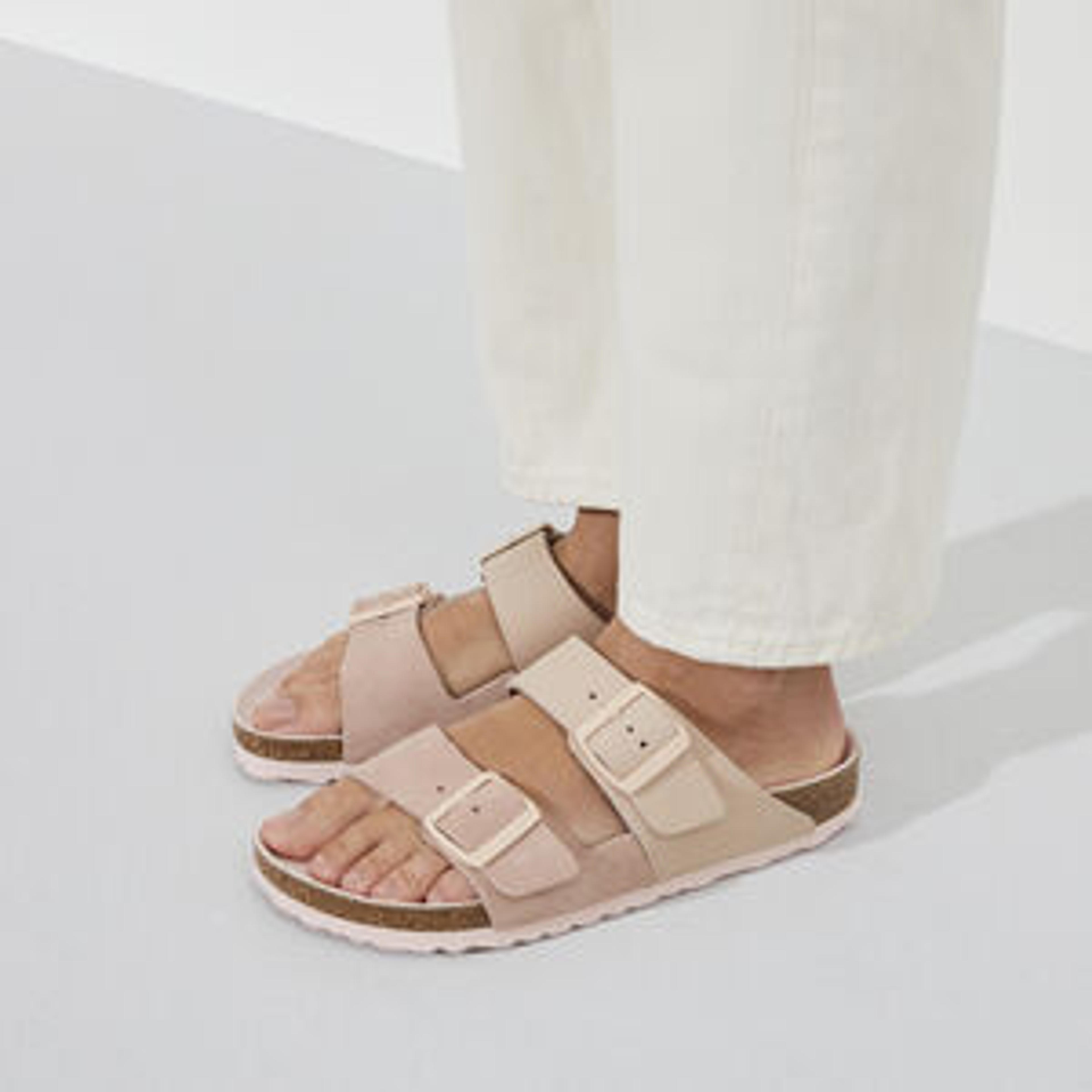 Arizona Split Nubuck/Suede Leather Light Rose | BIRKENSTOCK