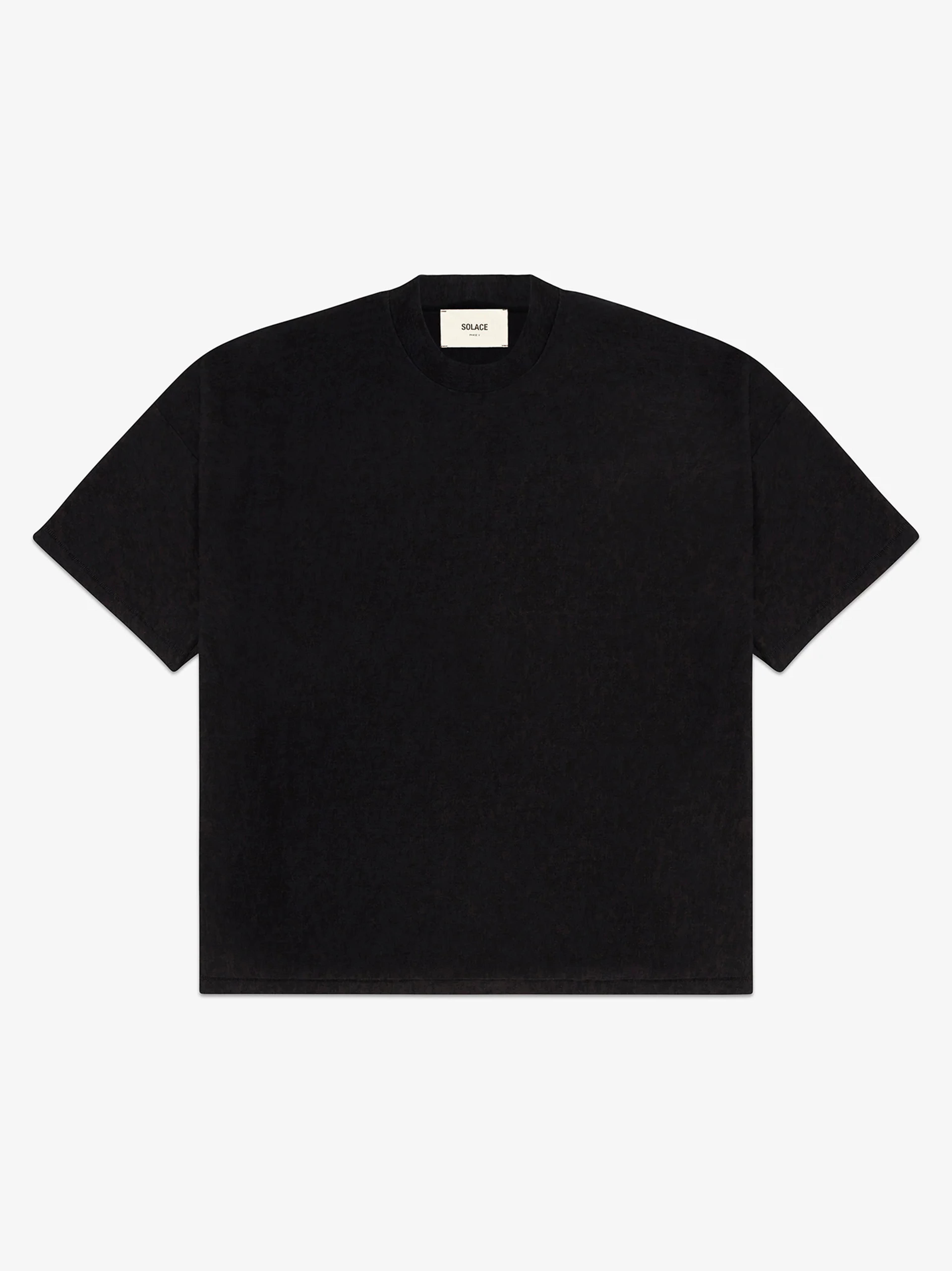 REVERSIBLE TEE - BLACK – Solace Theory