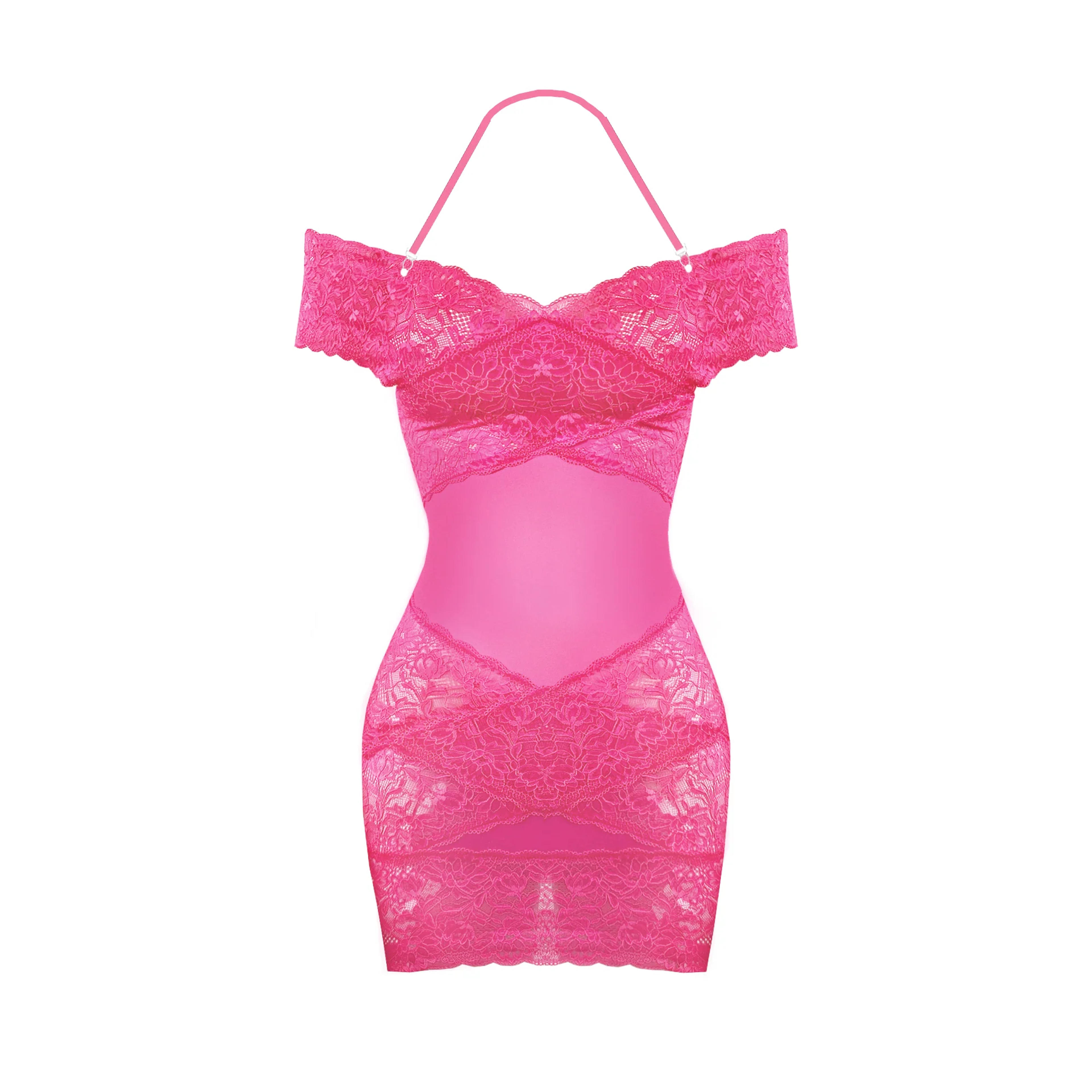 Candice Dress Harlot Pink – POSTER GIRL