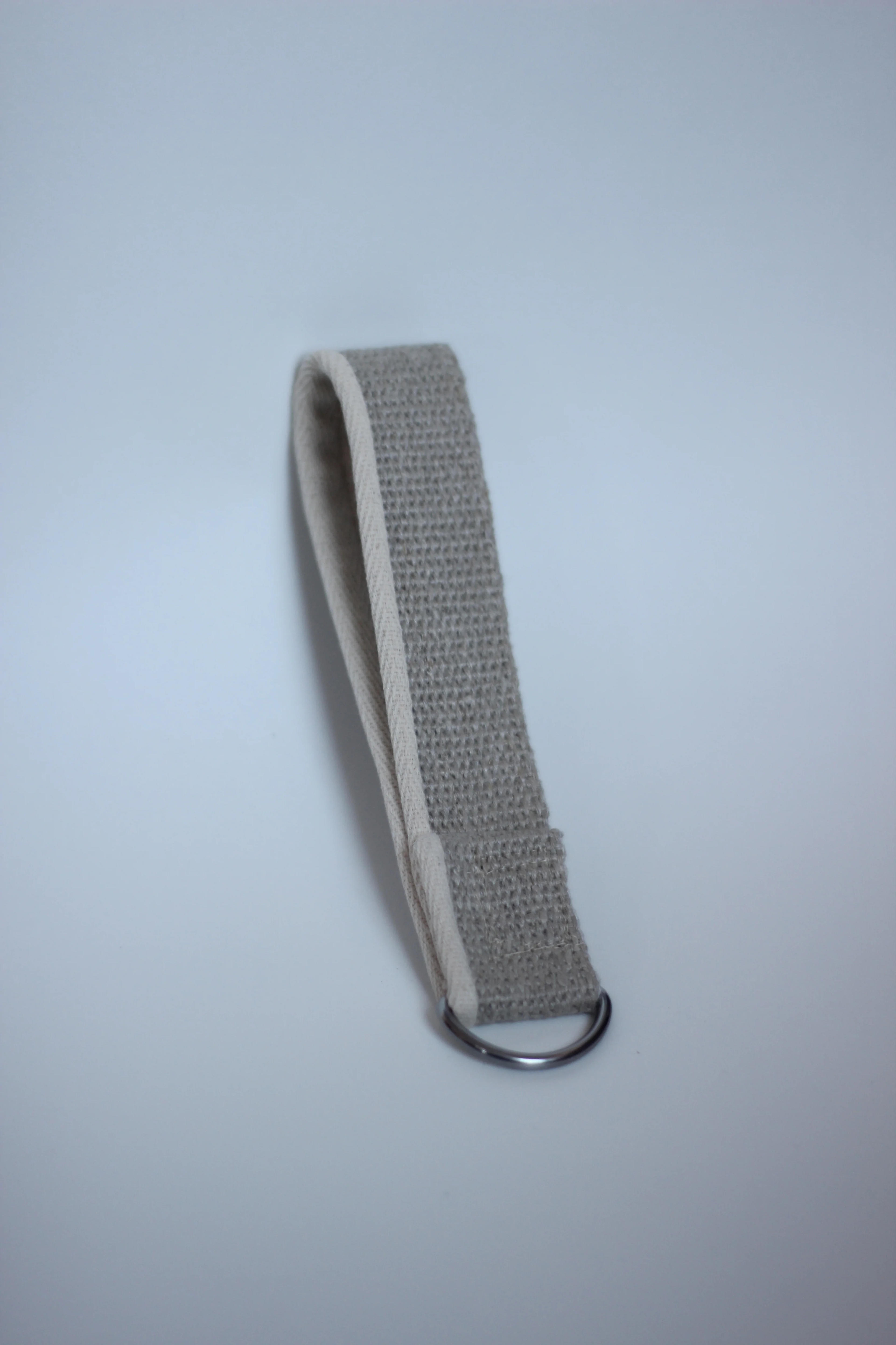 Hemp Web Keychain With Thin Cotton Trim – Unbleached Apparel