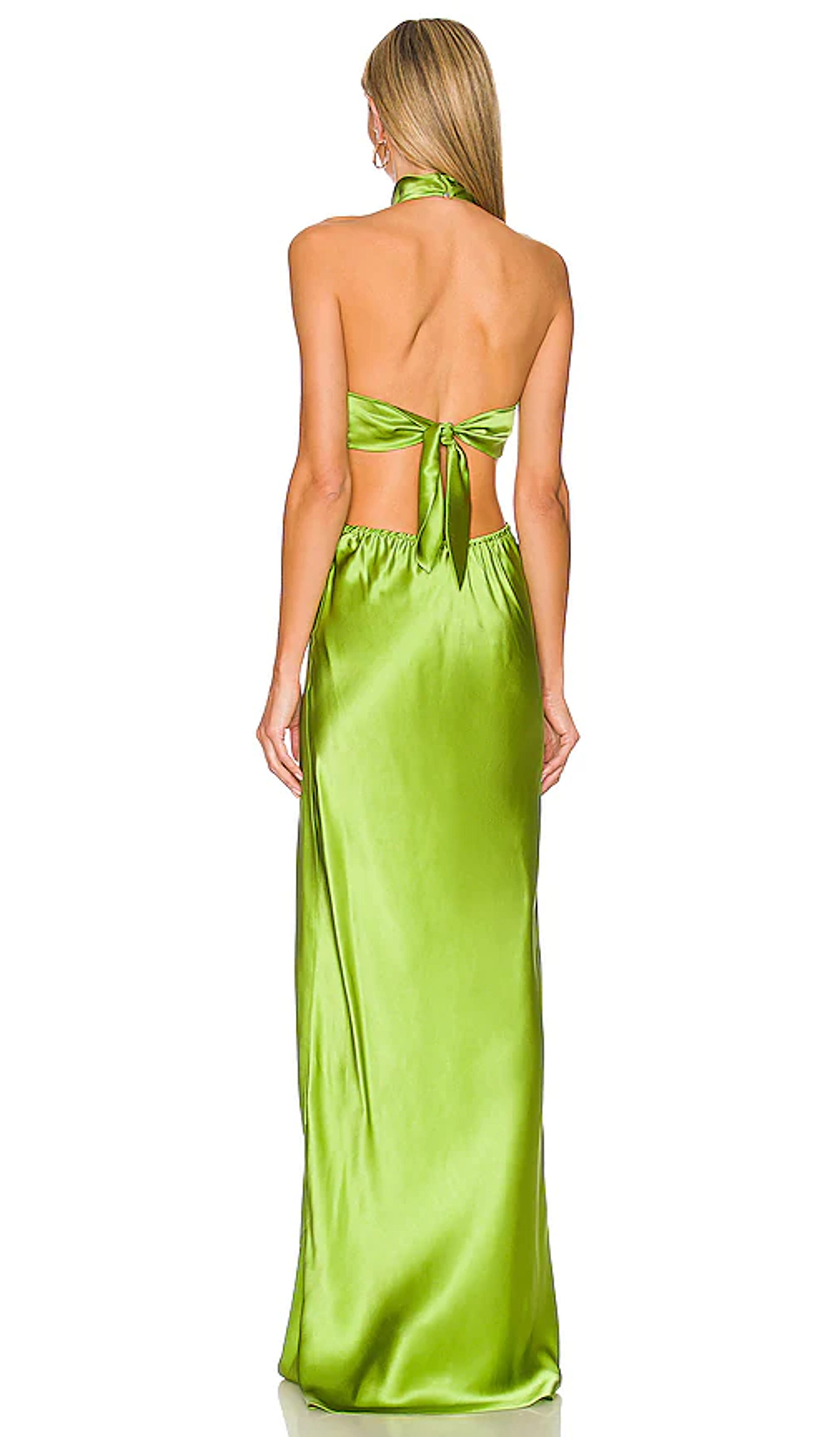 Amanda Uprichard x REVOLVE Kaye Maxi Dress in Aloe | REVOLVE