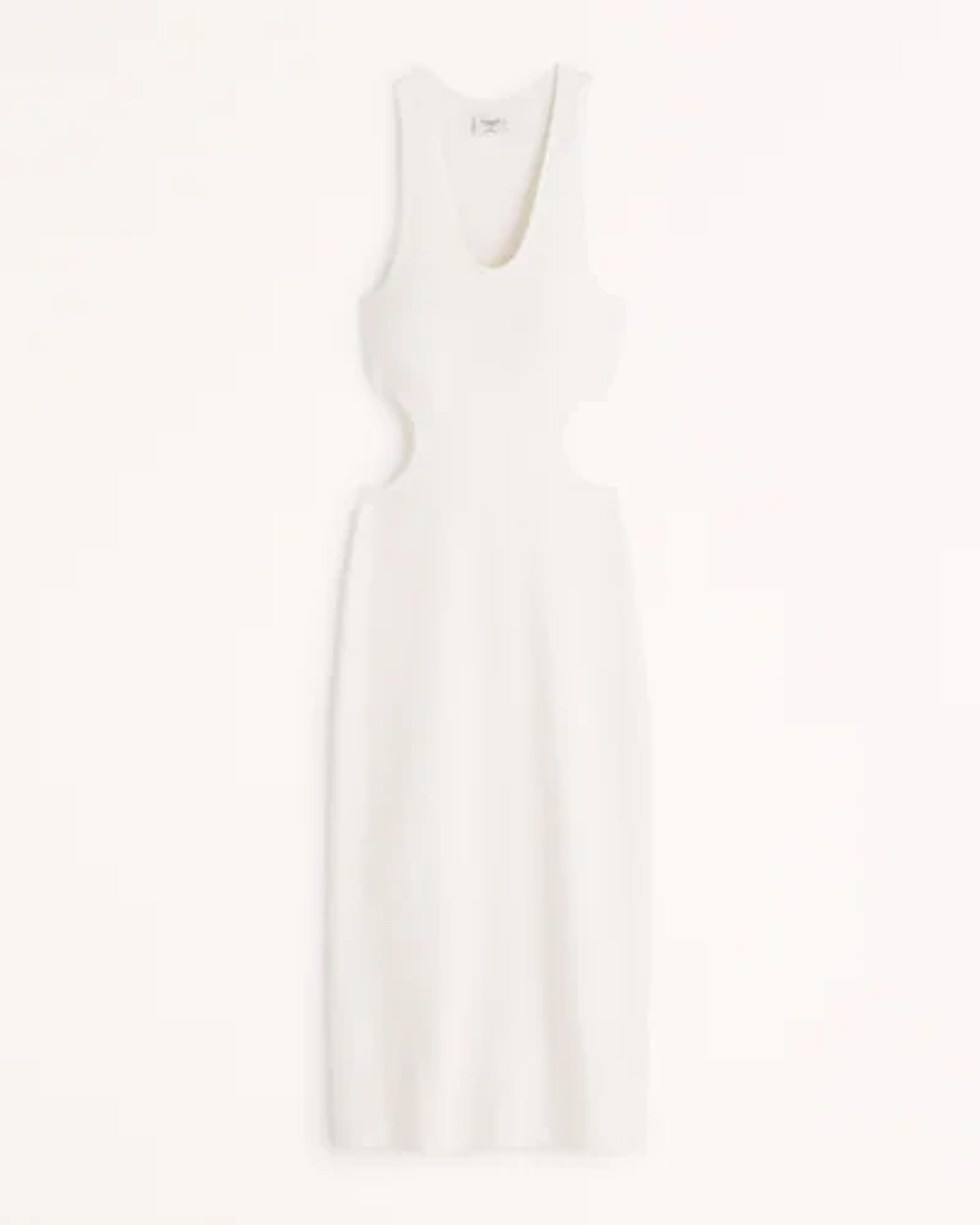 Women's Elevated Knit Side Cutout Midi Dress | Women's Clearance | Abercrombie.com