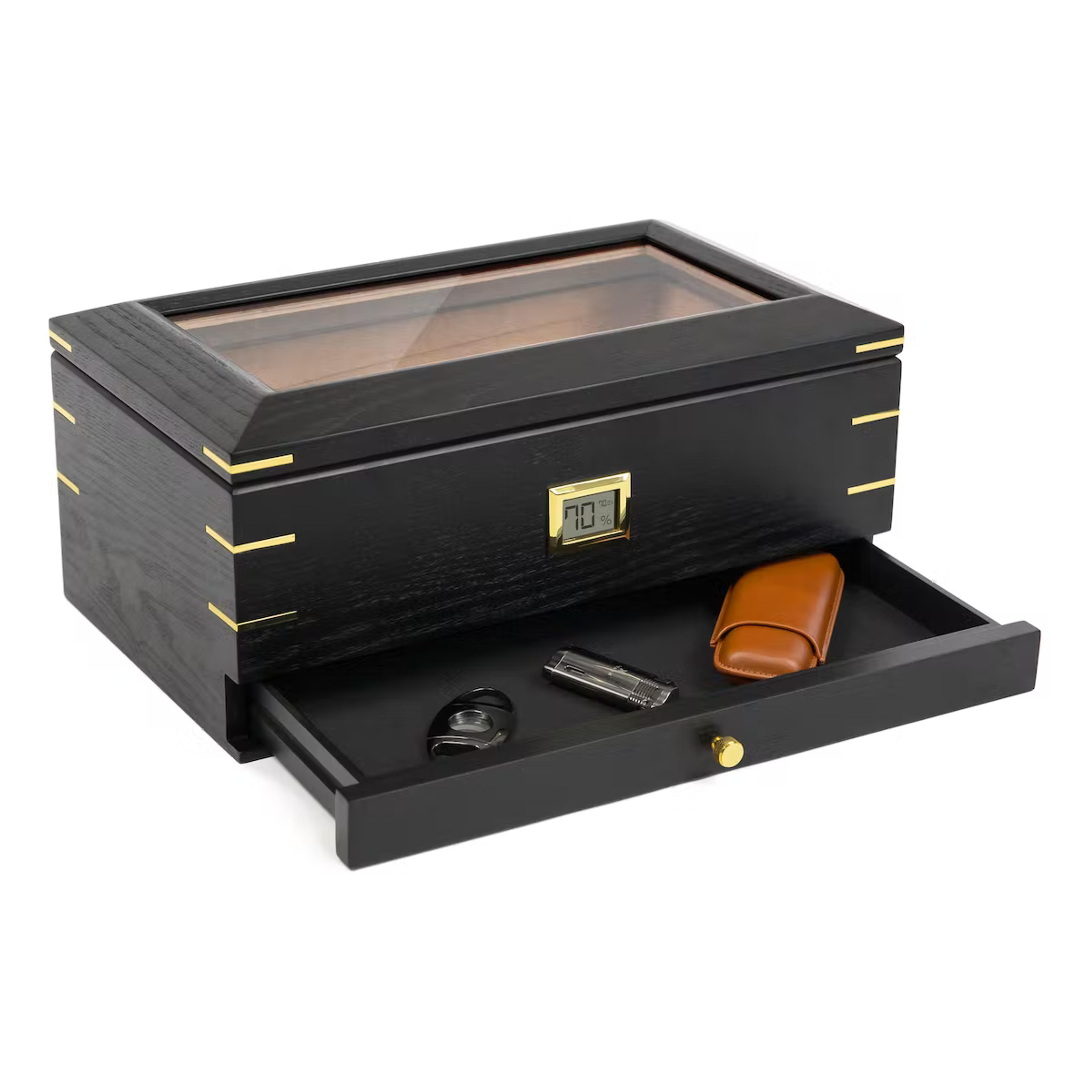 Royal Glass Top Humidor