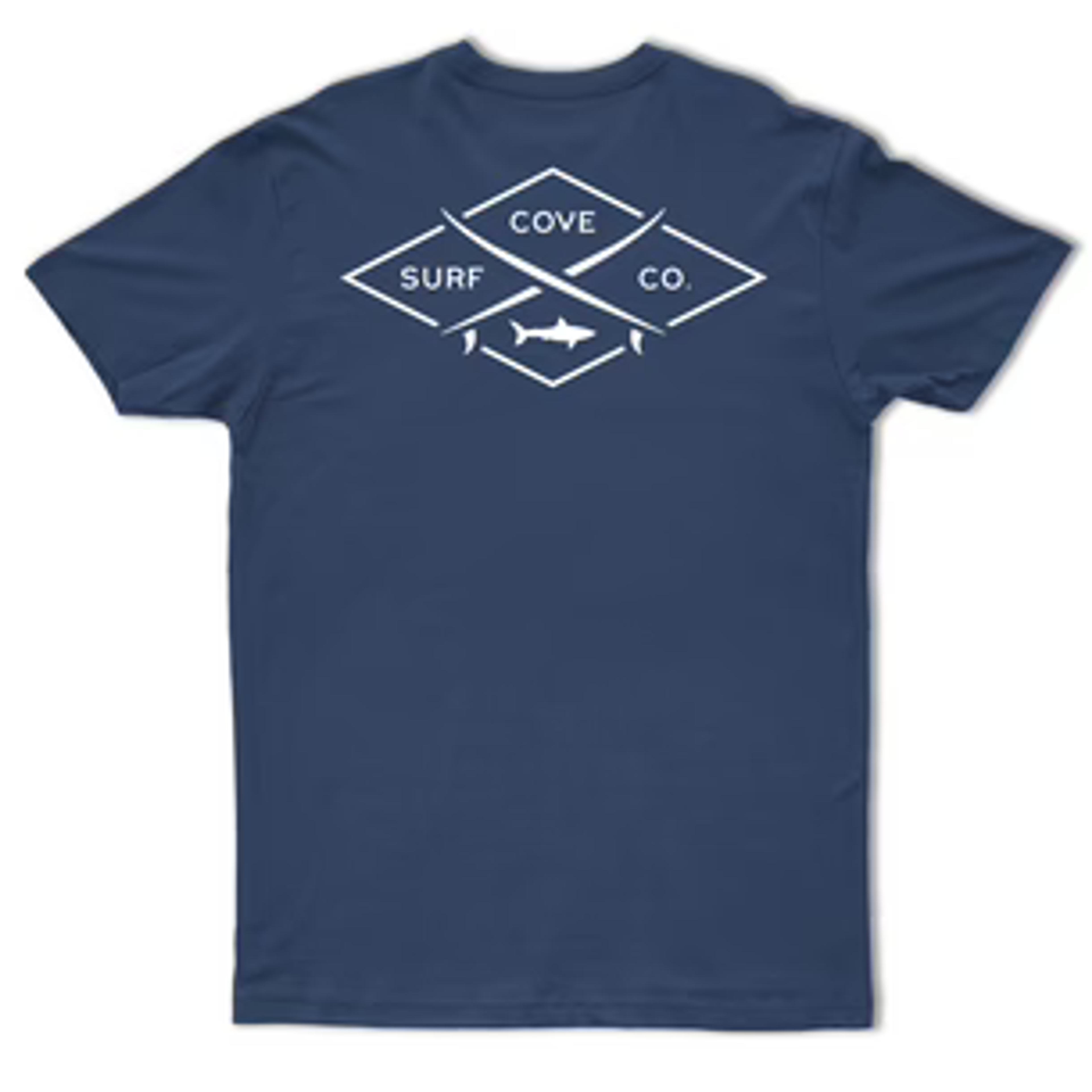 Surfboard Cross Tee - Navy