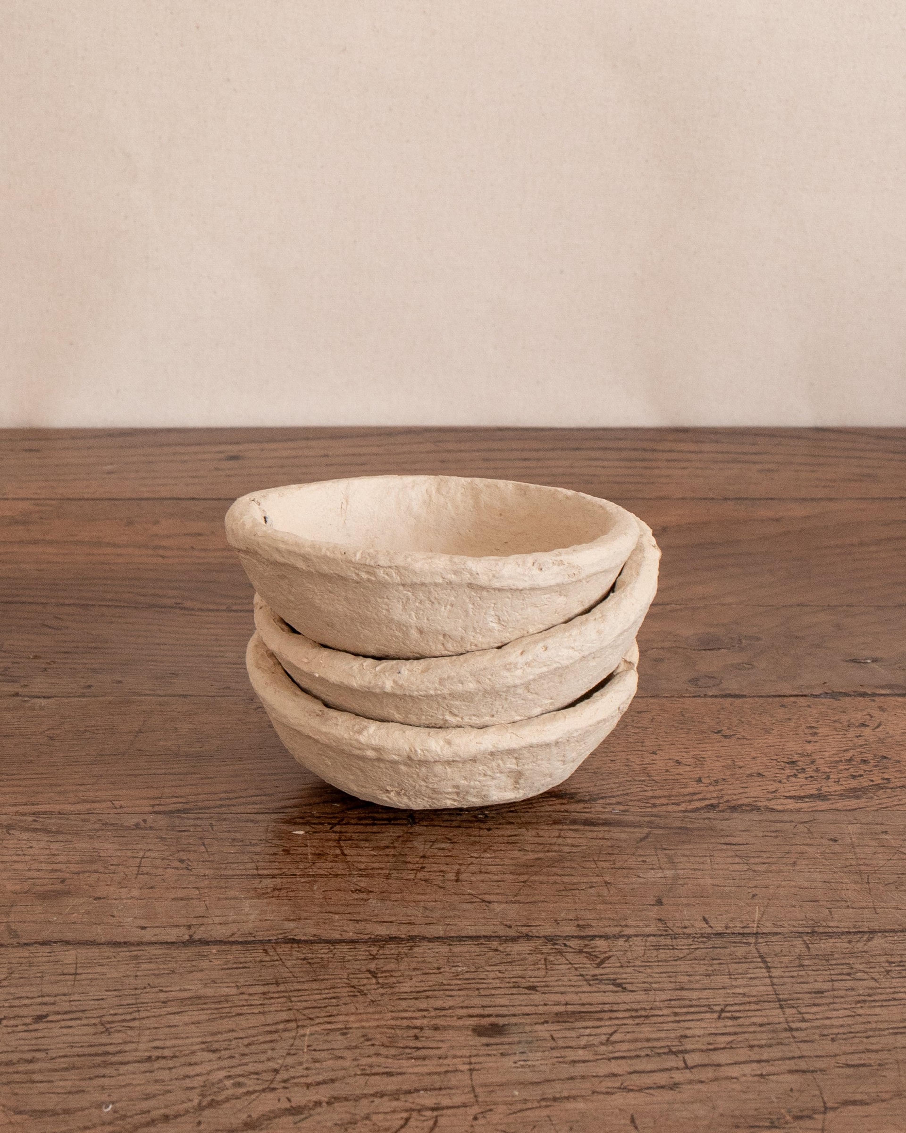 Petite Paper Mache Bowl – The Vintage Rug Shop