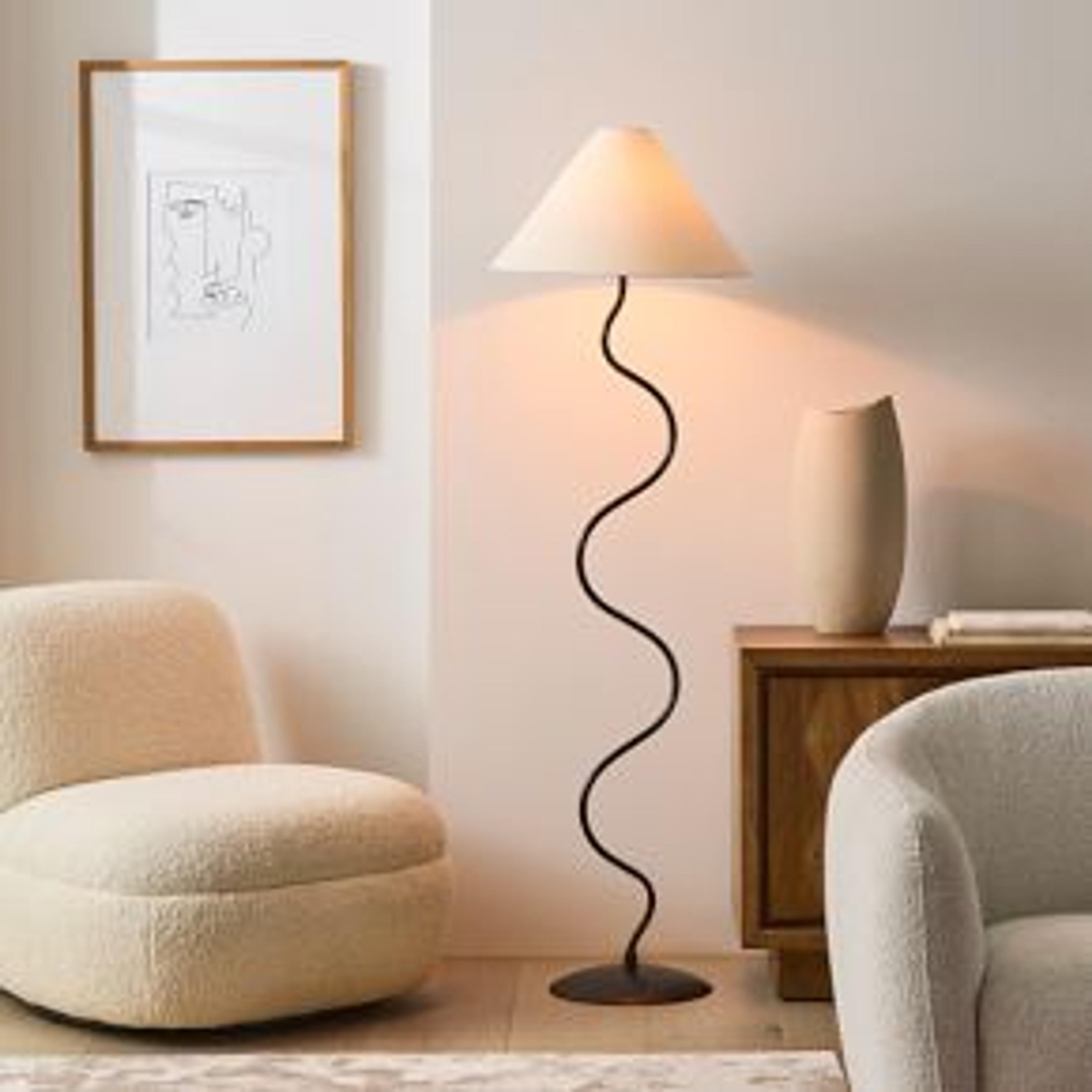 Zigzag Floor Lamp (64&quot;)