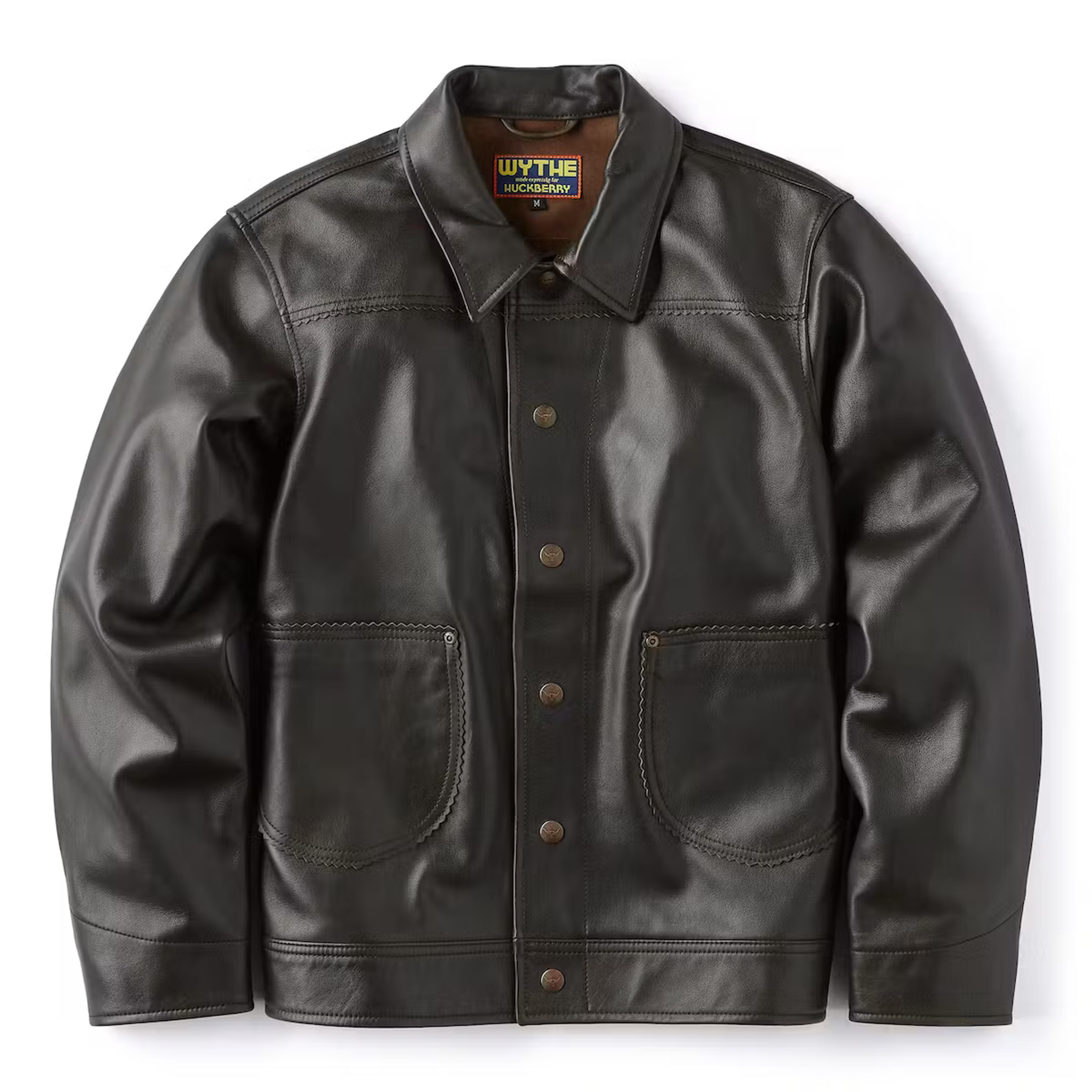 Huckberry x Wythe Feathered Lambskin Ranch Jacket