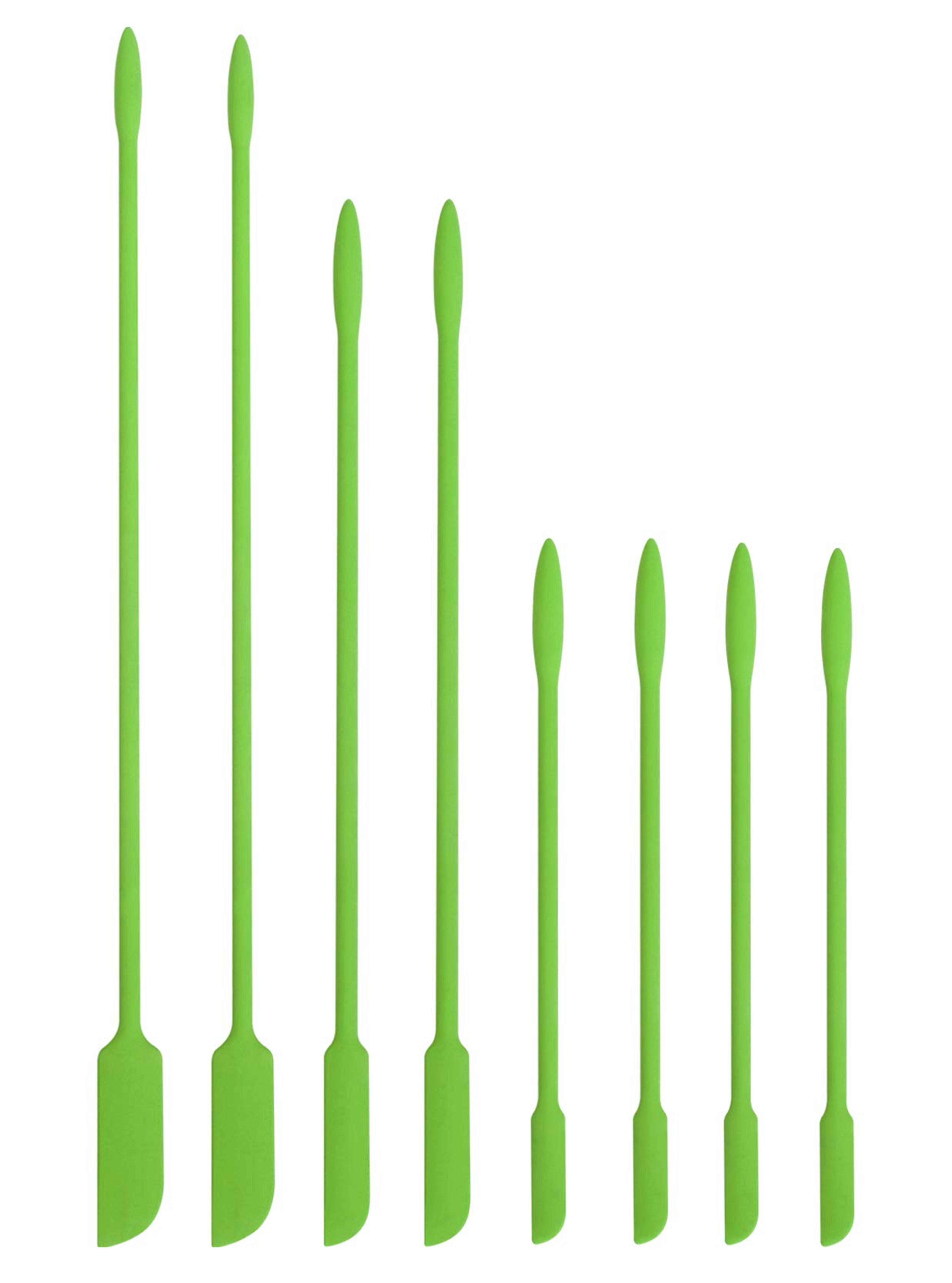 Amazon.com: 8 Pieces Mini Silicone Spatula-Makeup Spatula-Small Silicone Spatula-Thin Spatula Set for Skinny Openings-EVEREST GOOSE Tiny Scraper for Jar,Kitchen Bottles,Cosmetic(Green): Home & Kitchen