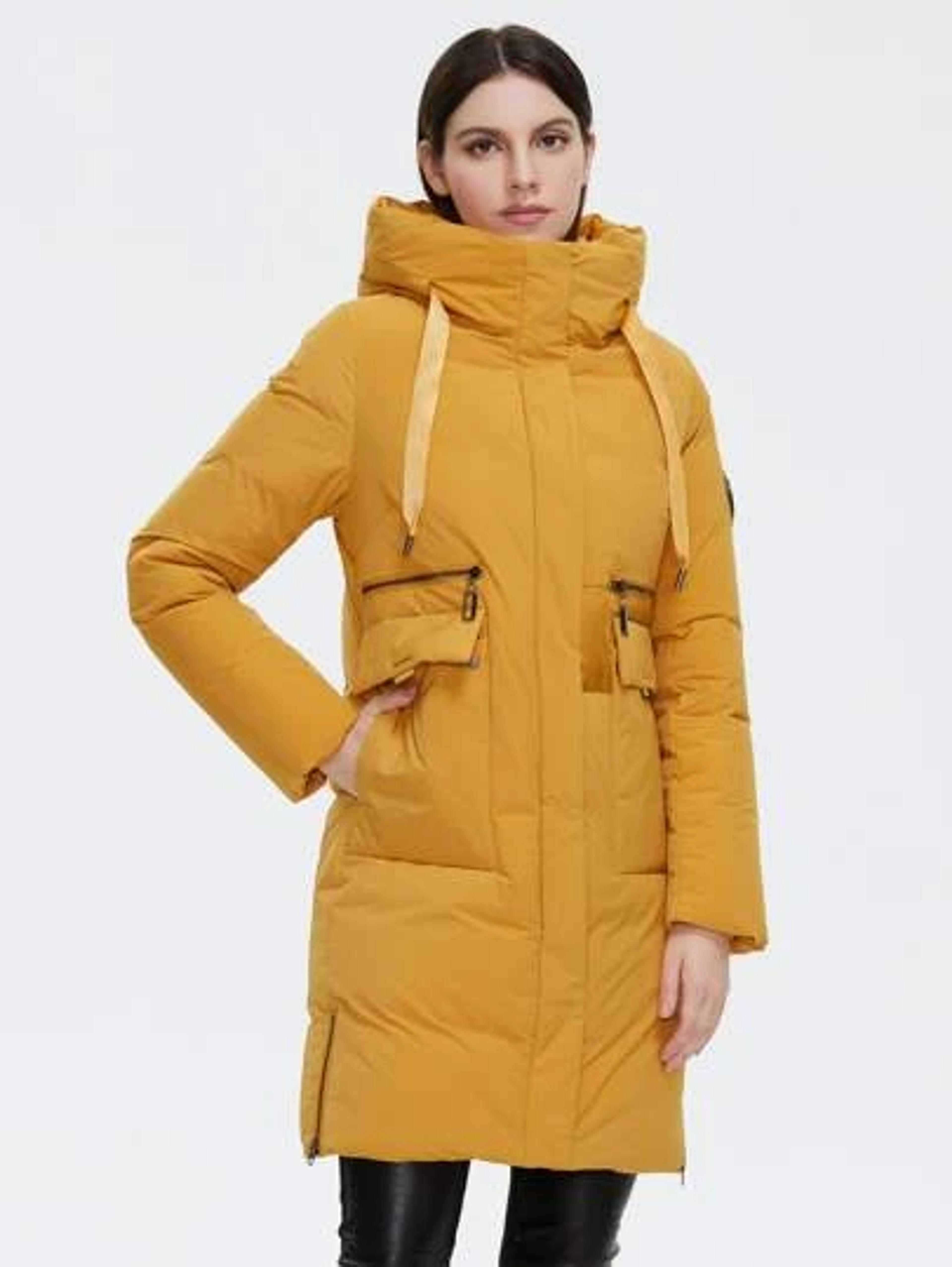 SHEIN X TheBoxMethod Slogan Graphic Colorblock Flap Pocket Zipper Hooded Puffer Coat | SHEIN USA