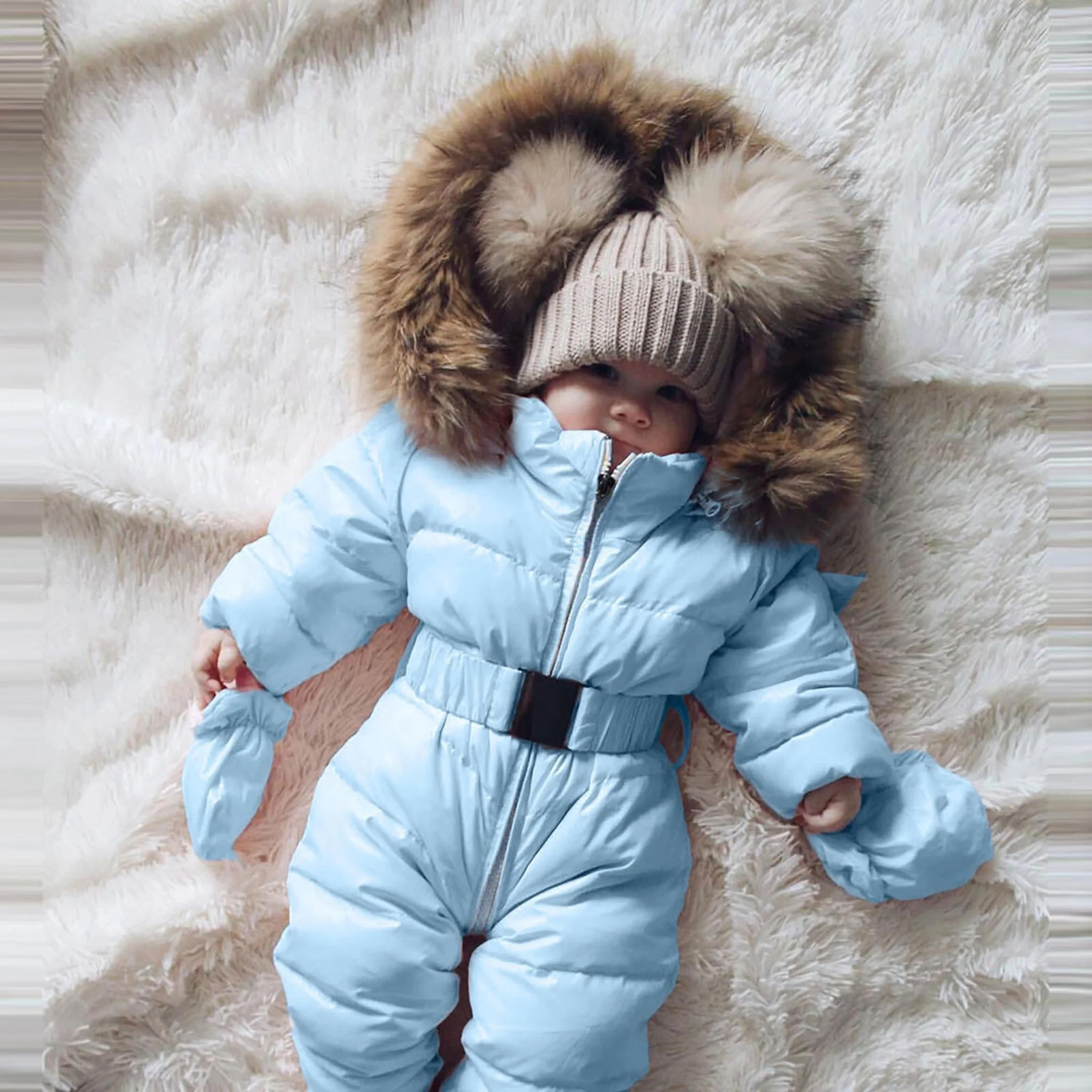 Newborn one Piece Winter Jumpsuit | Kids Clothes | Newborn + Infants | Baby Clothes – Baby Boujee